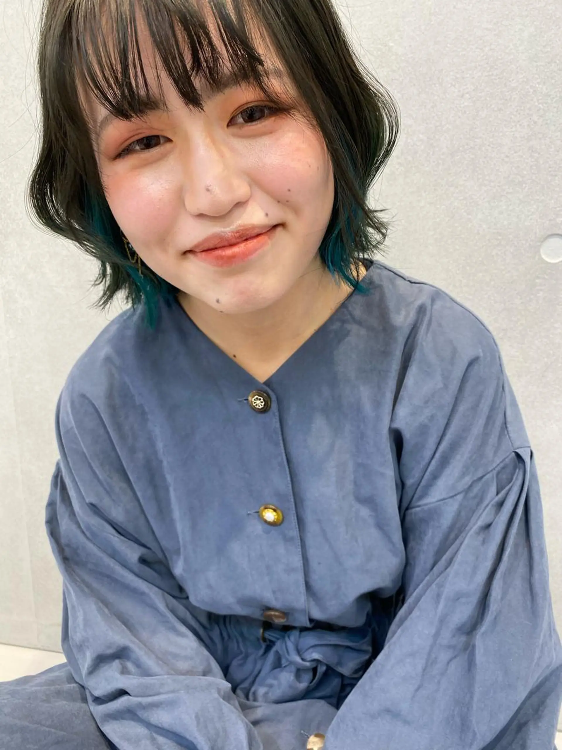 ミディアム カラー 透明感カラーブリーチ 🌼シゲモトアヤ🌼のヘアスタイル