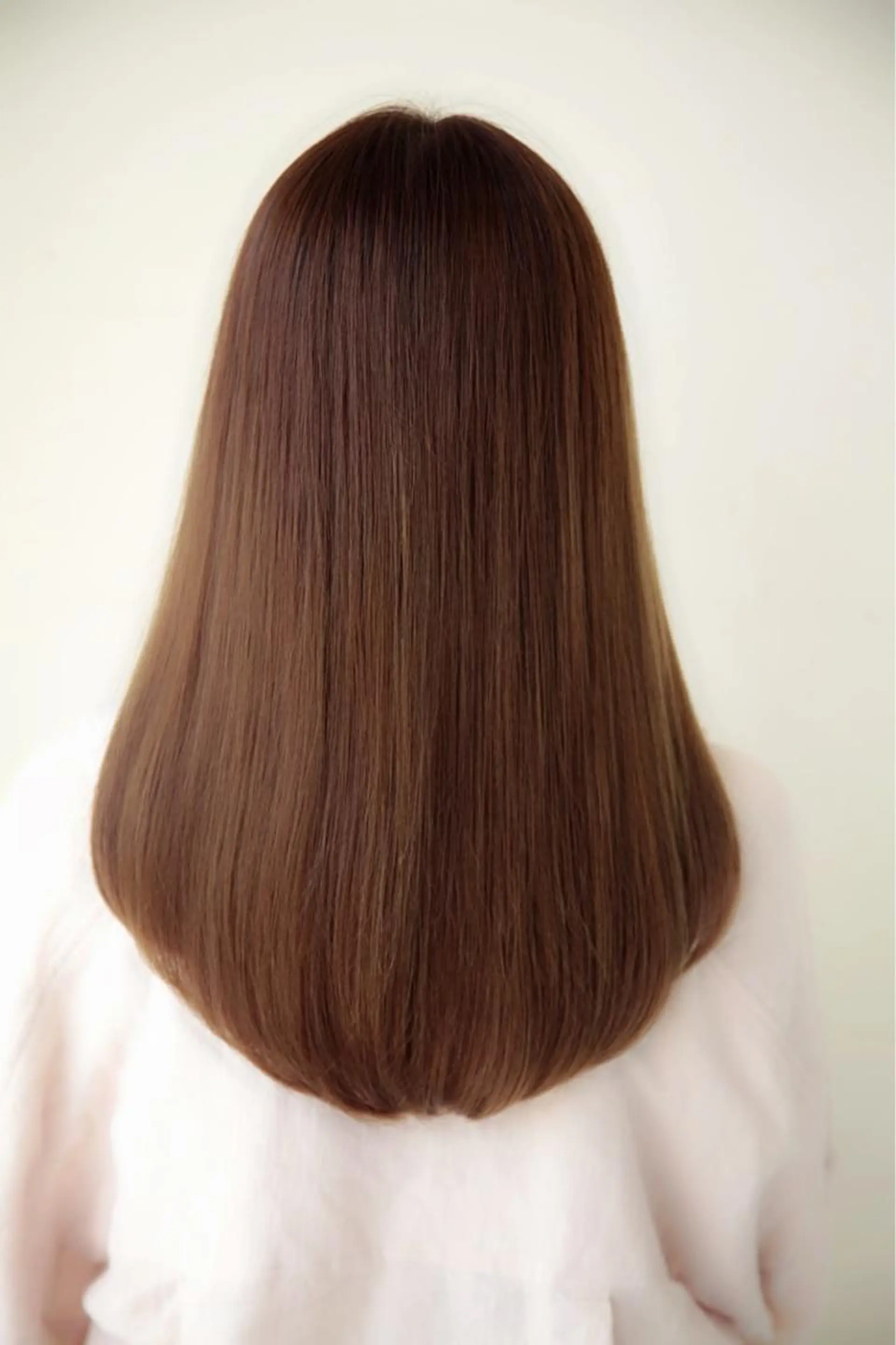 セミロング CHAINON 近鉄奈良店のヘアスタイル