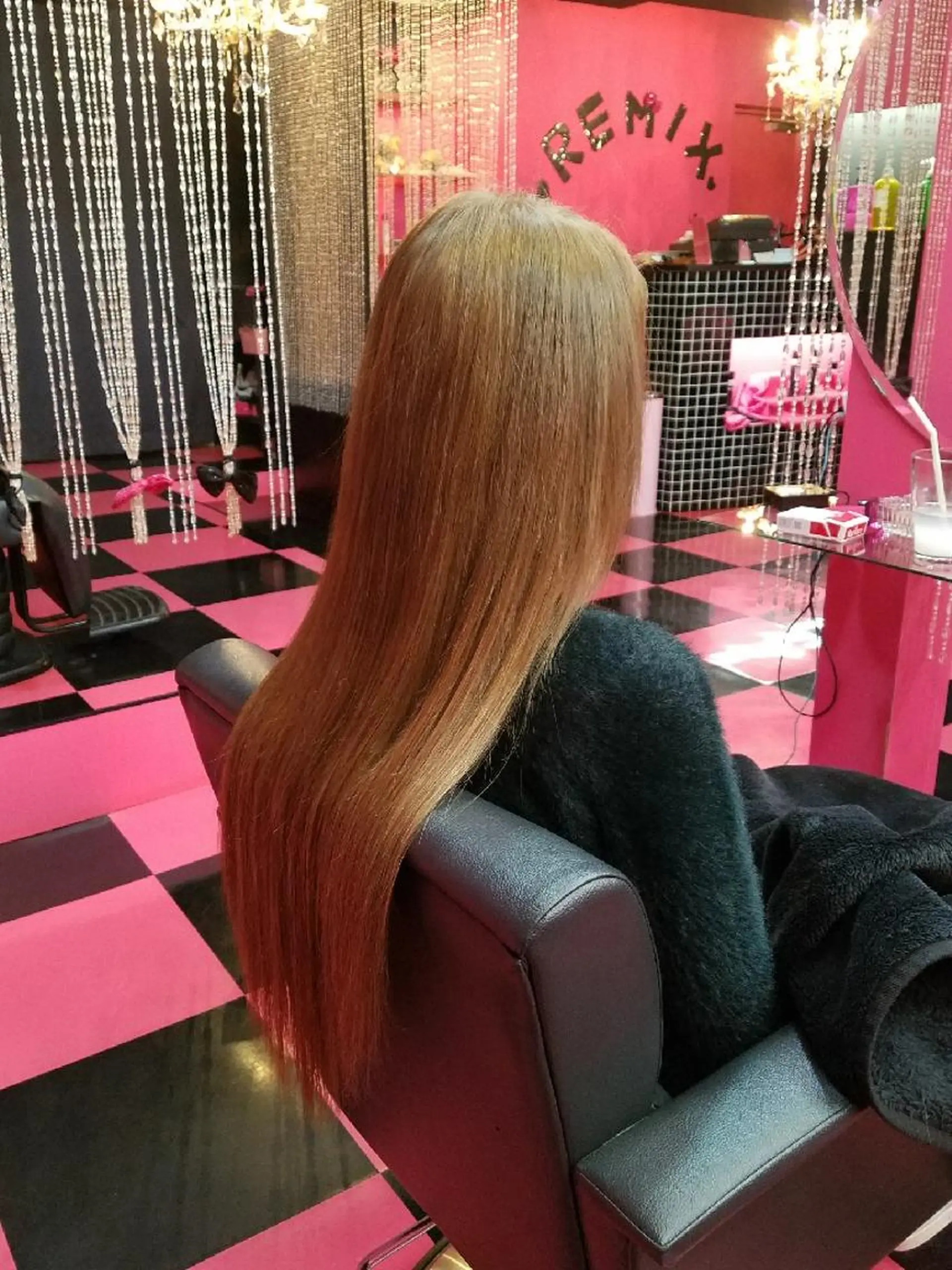 ロング カラー ブリーチ ダブルカラー エクステ REMIX　by　  Love　hairのヘアスタイル