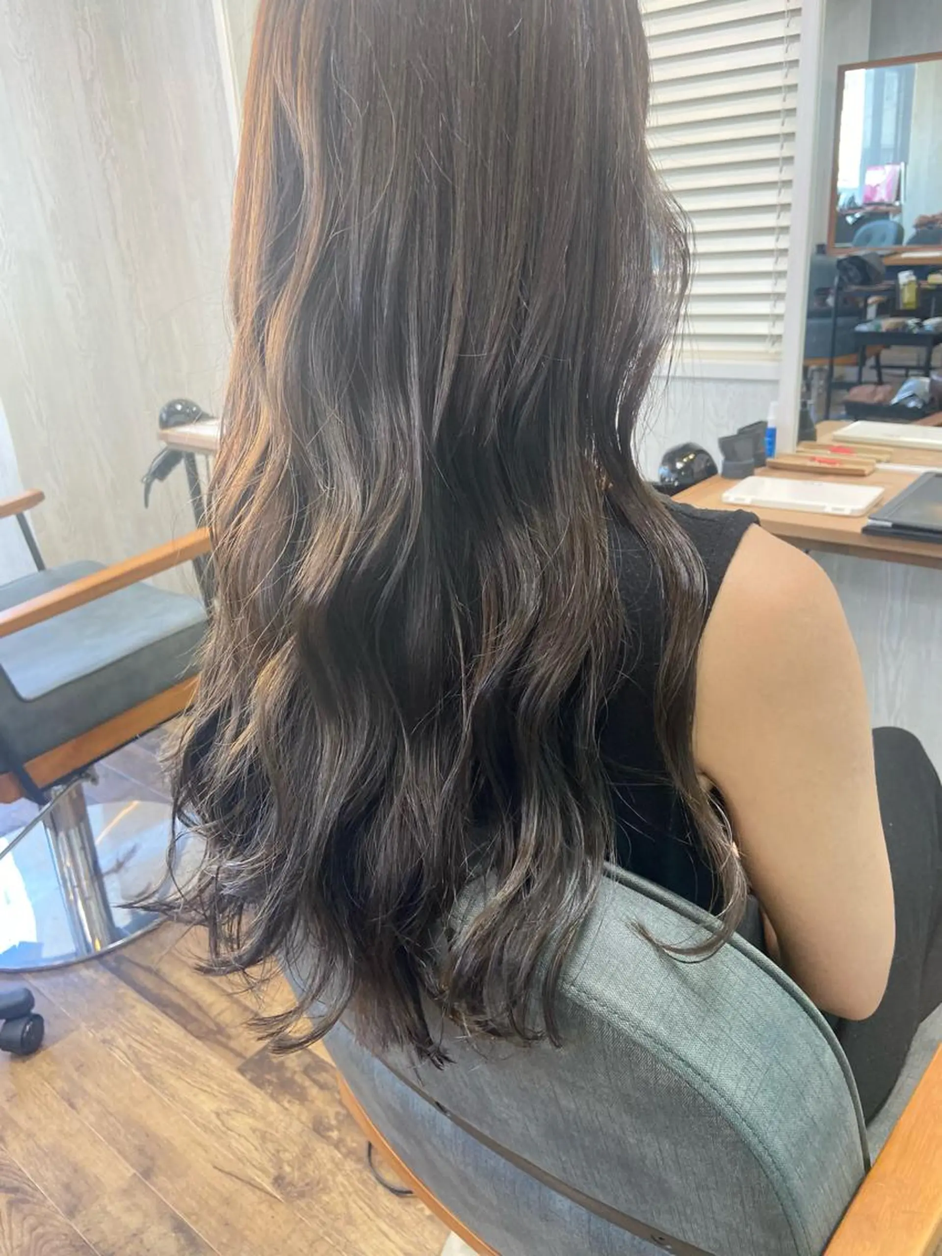 ロング カット ヘアカラー トリートメント TELA HAIR 南柏店のヘアスタイル