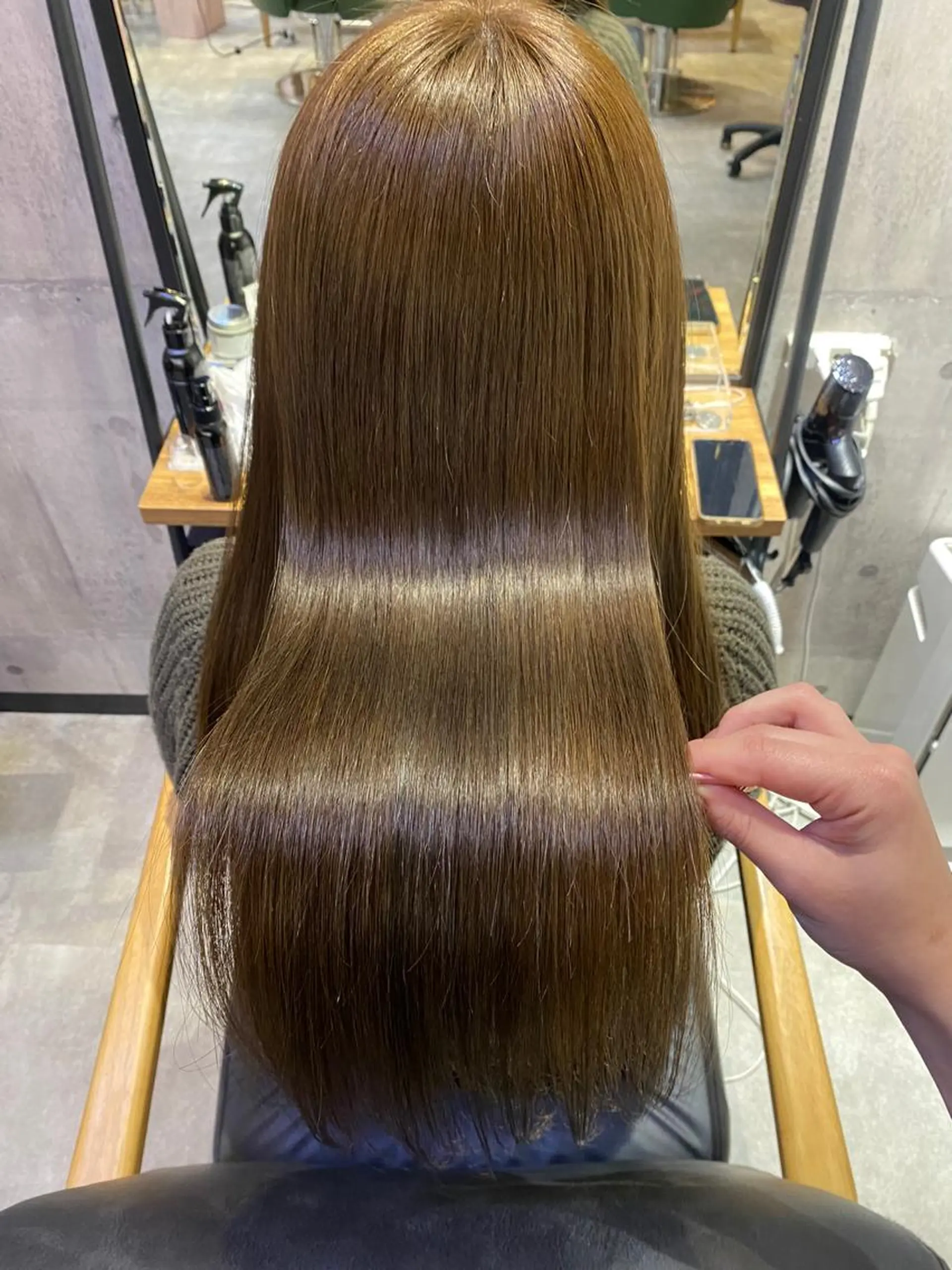 ロング 【縮毛矯正特化】 kyokaのヘアスタイル