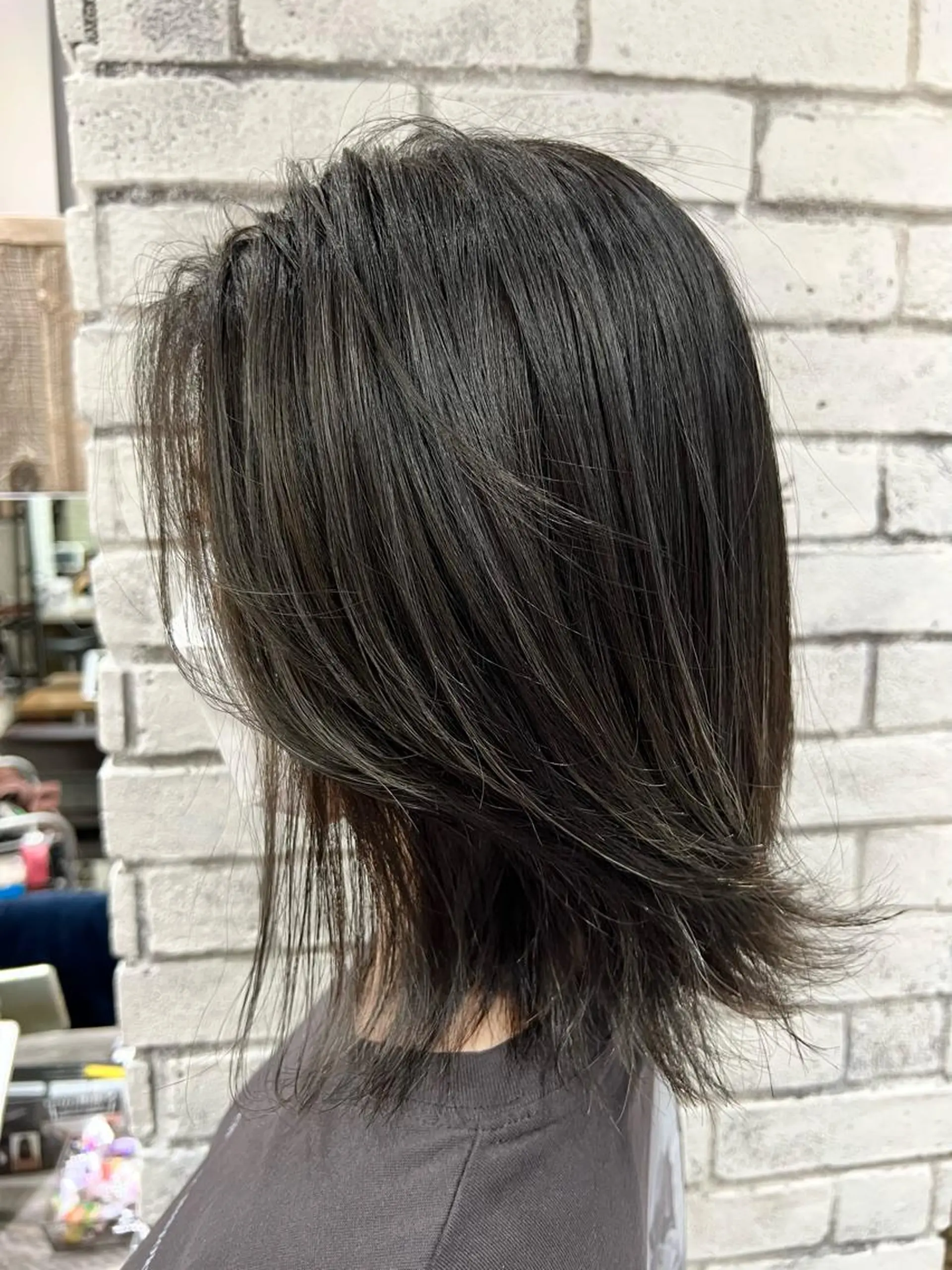 ミディアム カラー アディクシーカラー ハイライトカラー ハイライト 🌿ニュアンス/髪質 改善🌿Fukudaのヘアスタイル