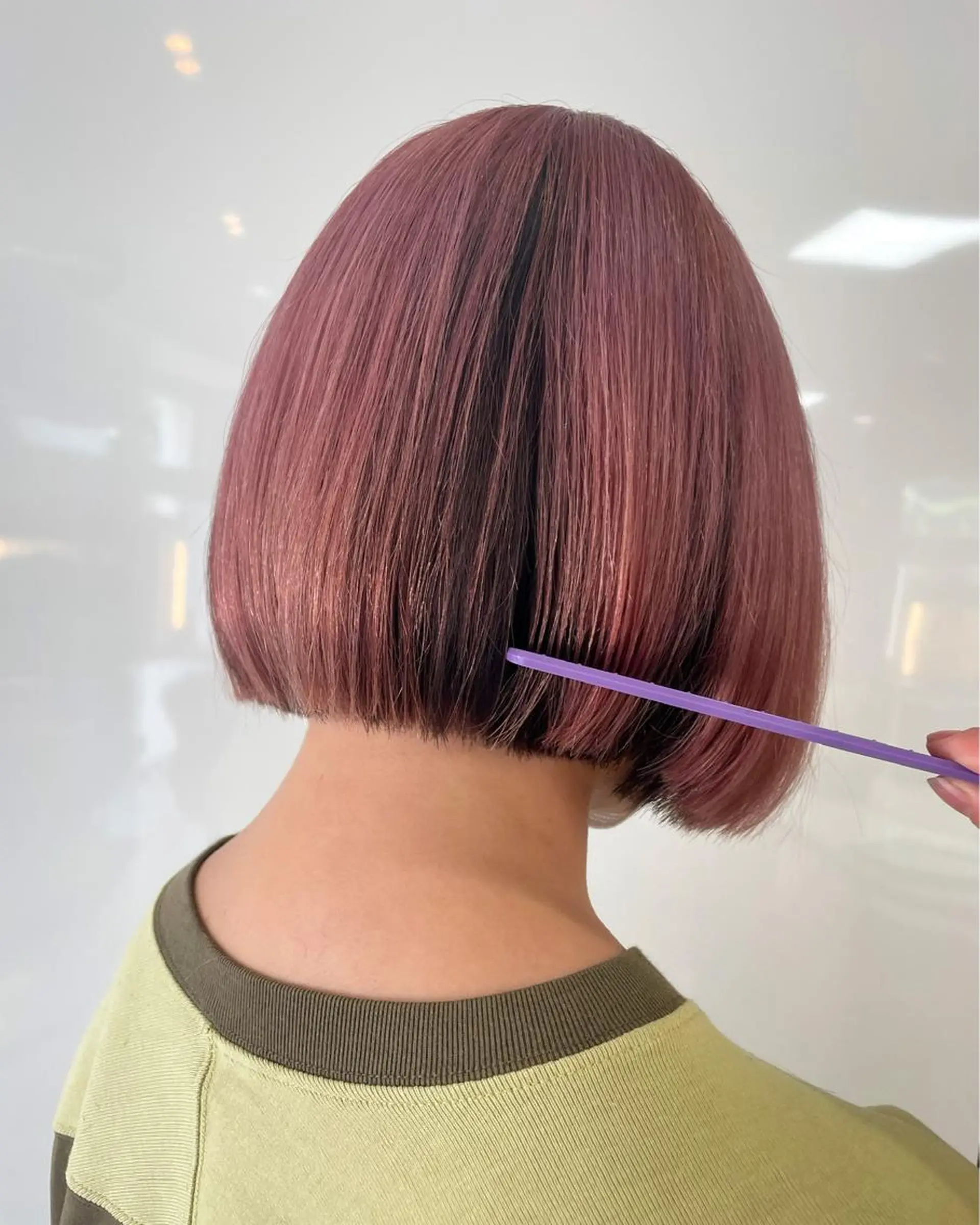 ショート カラー ハイトーン/ブリーチ /ウルフ⛓️MAKIのヘアスタイル