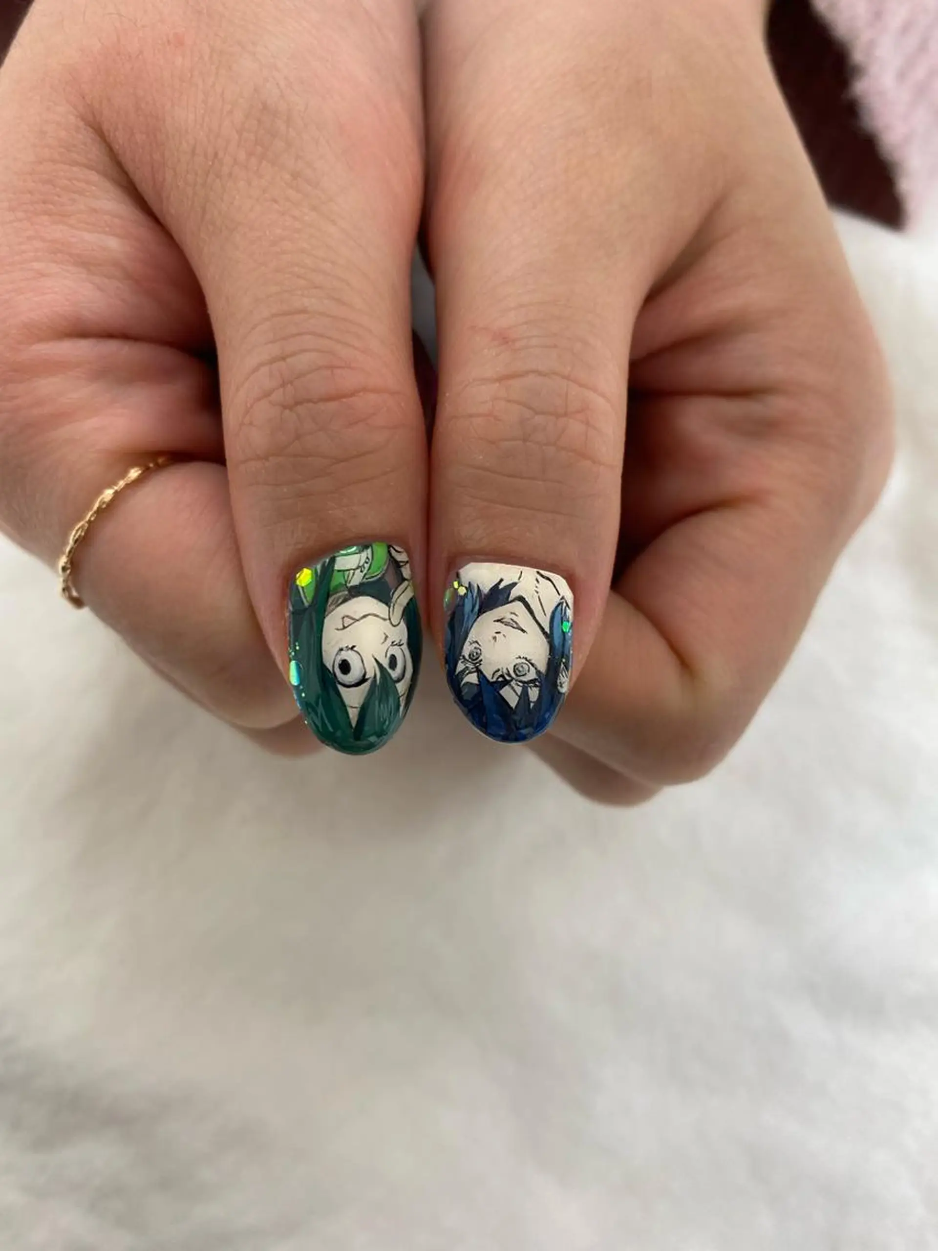 ミディアム ハンドネイル 池袋痛ネイル Nok. 渡辺のネイルデザイン