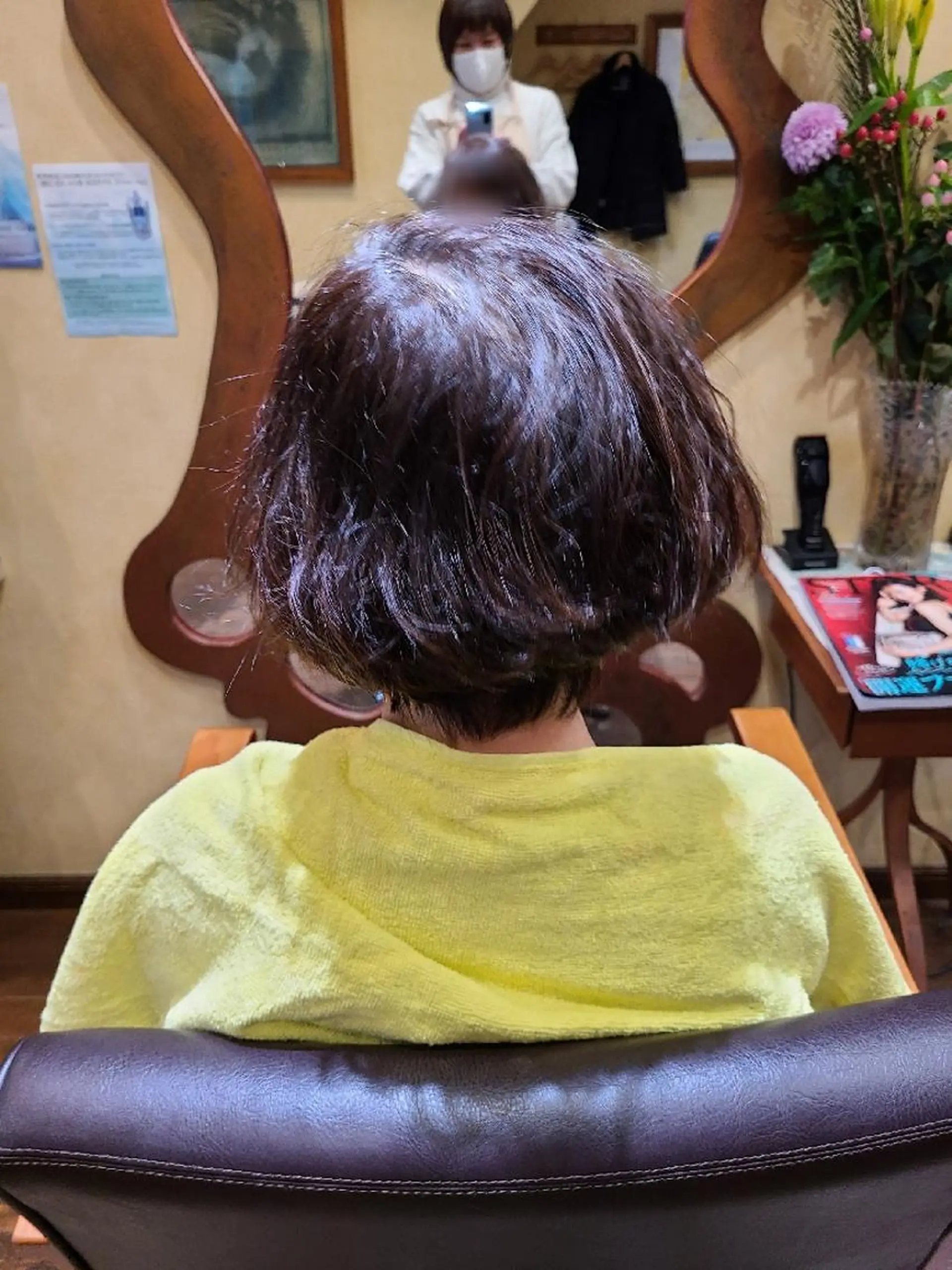 ショート 美容室　ラファムラフィネ所属・艶髪💇‍♀️ 美髪矯正　山森智代のヘアスタイル