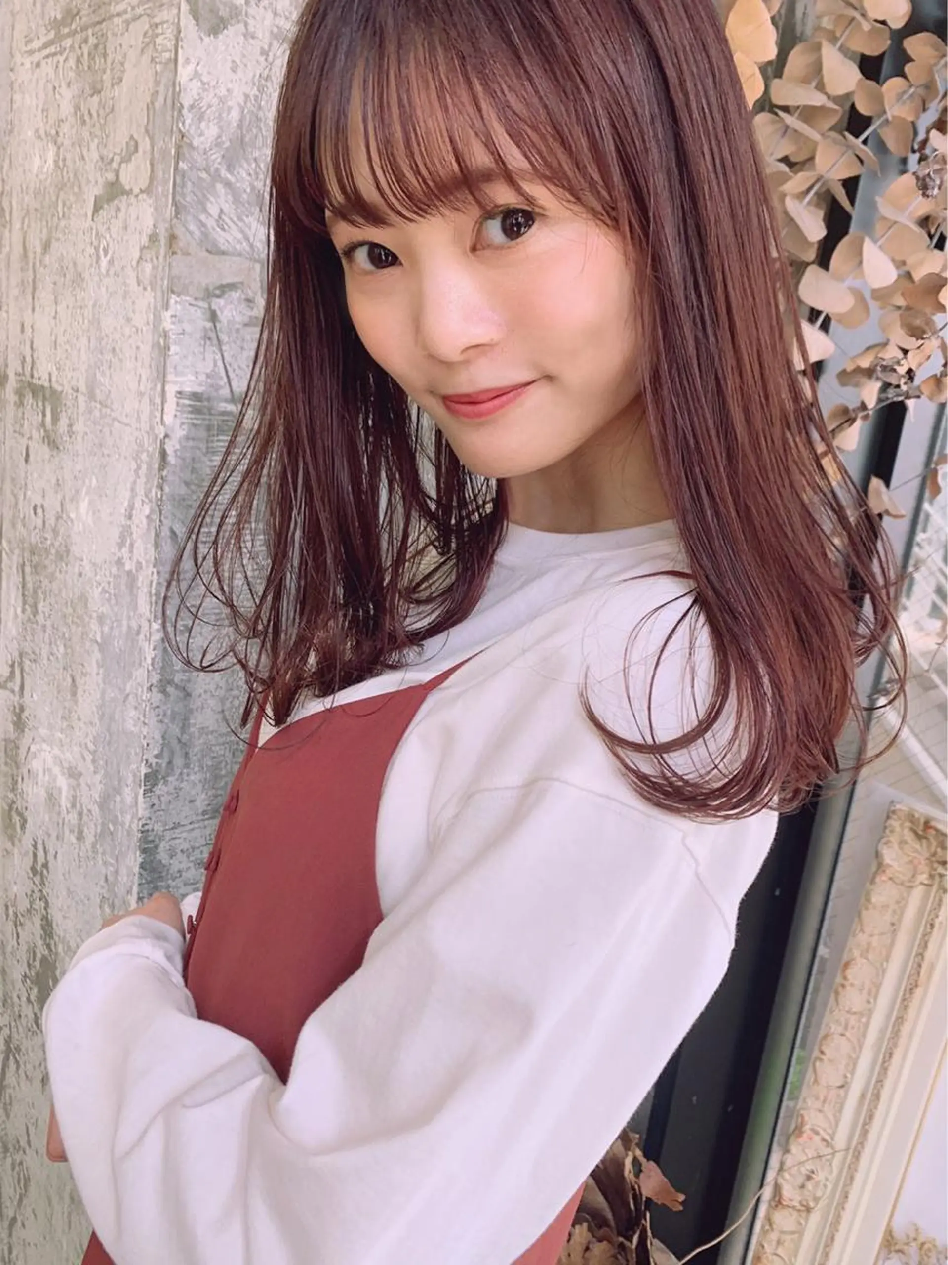 セミロング カラー ヘアカラー トリートメント 🎀taro ブリーチなしカラーのヘアスタイル