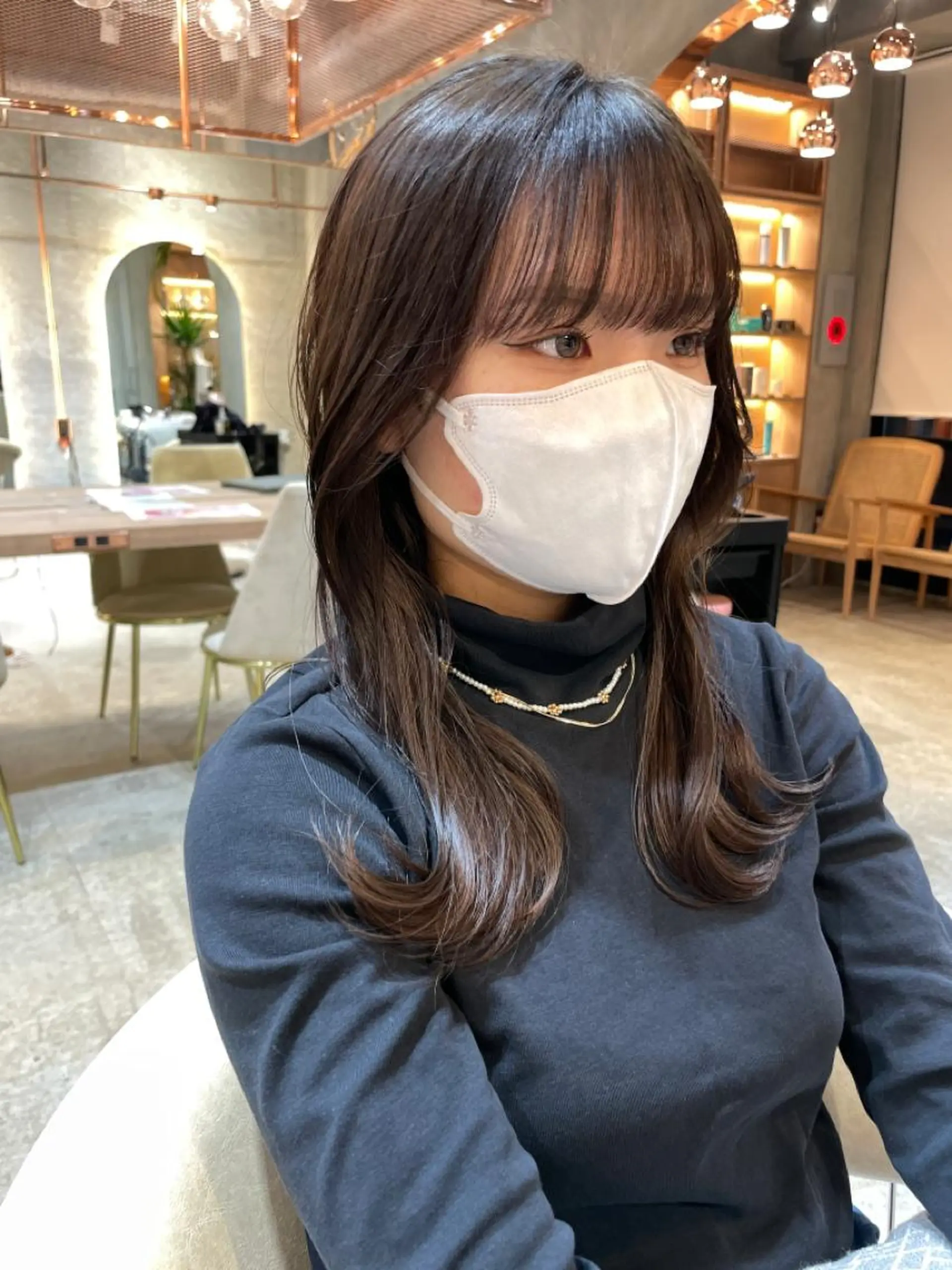 ロング レイヤー/韓国ヘア 縮毛矯正🫧鈴木颯のヘアスタイル