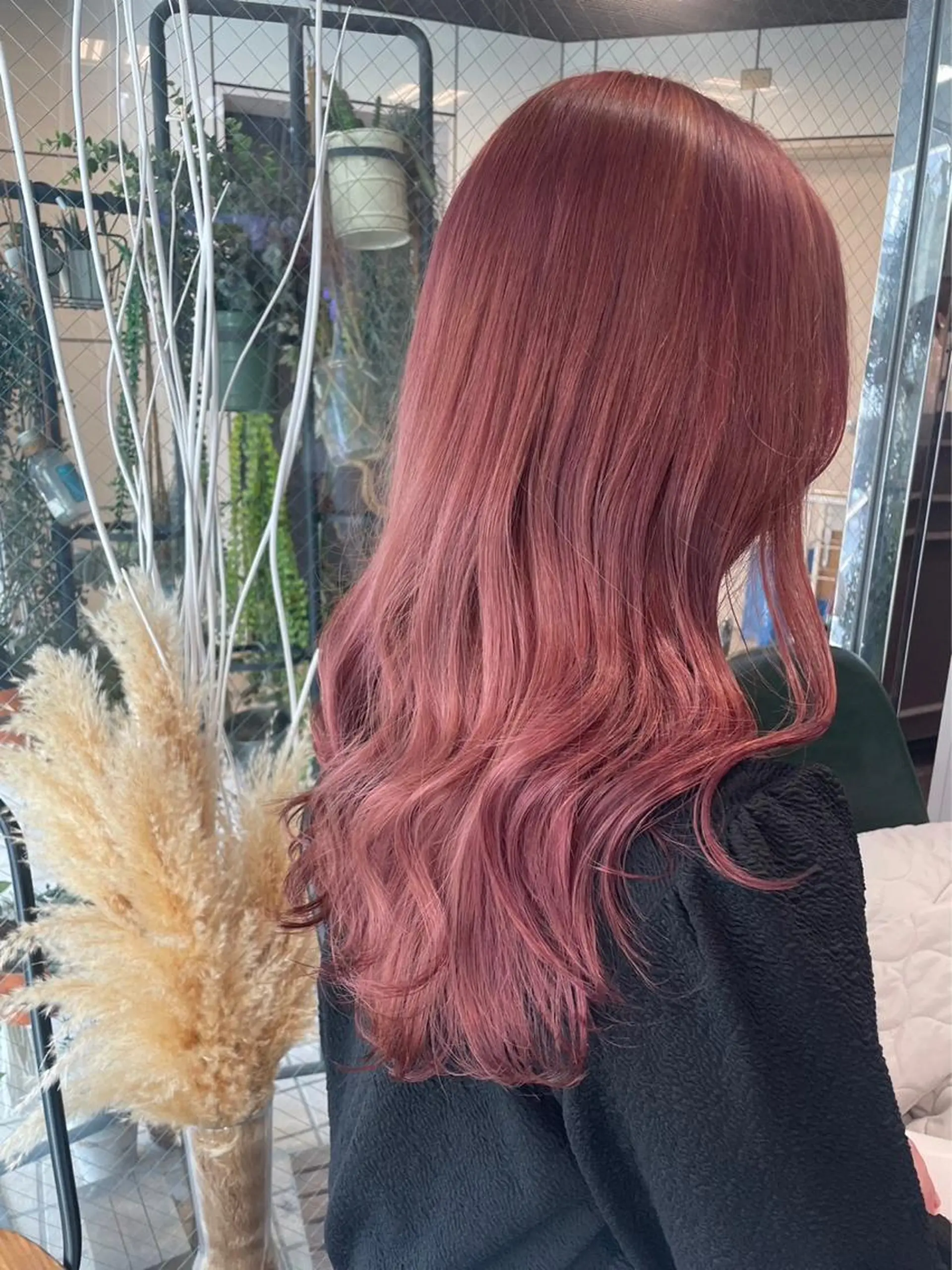 ロング カラー ハイトーンカラー 学生 ヘアカラー トリートメント ヘッドスパ ヘアセット 酸性ストレート 🤍🎀honokaのヘアスタイル