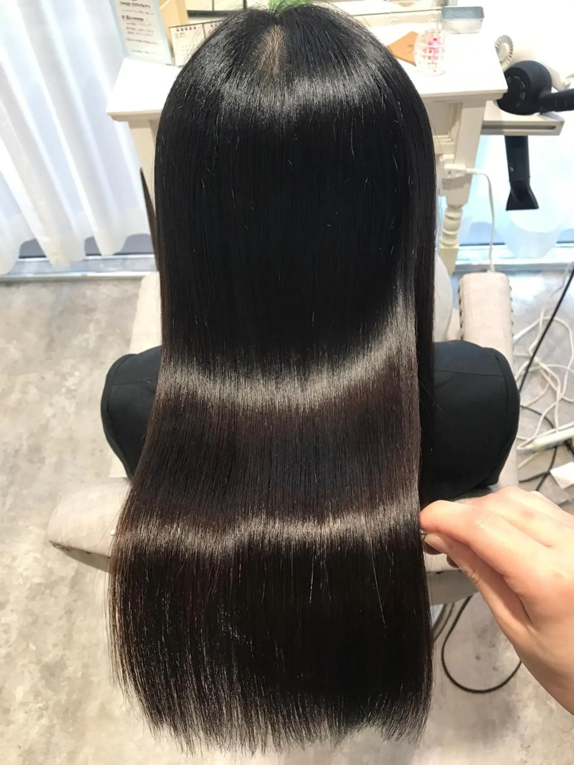 セミロング 髪質改善 courage所属・kanako カナコのヘアスタイル