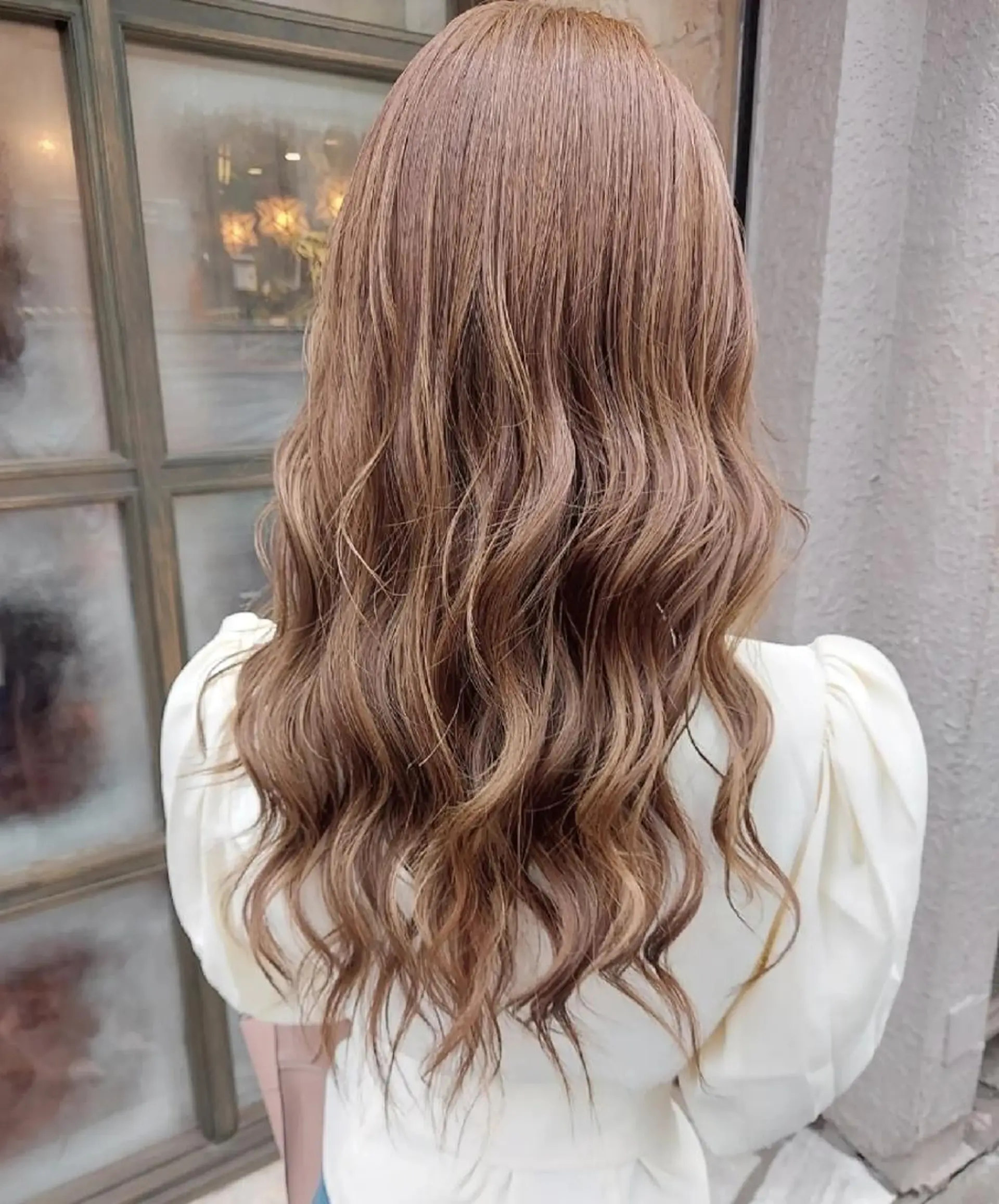 ロング カラー アッシュ ベージュカラー ハイライトカラー ハイライト grow上野御徒町【グロウ】所属・ブリーチ・ハイトーン 特化🎉内山のヘアスタイル