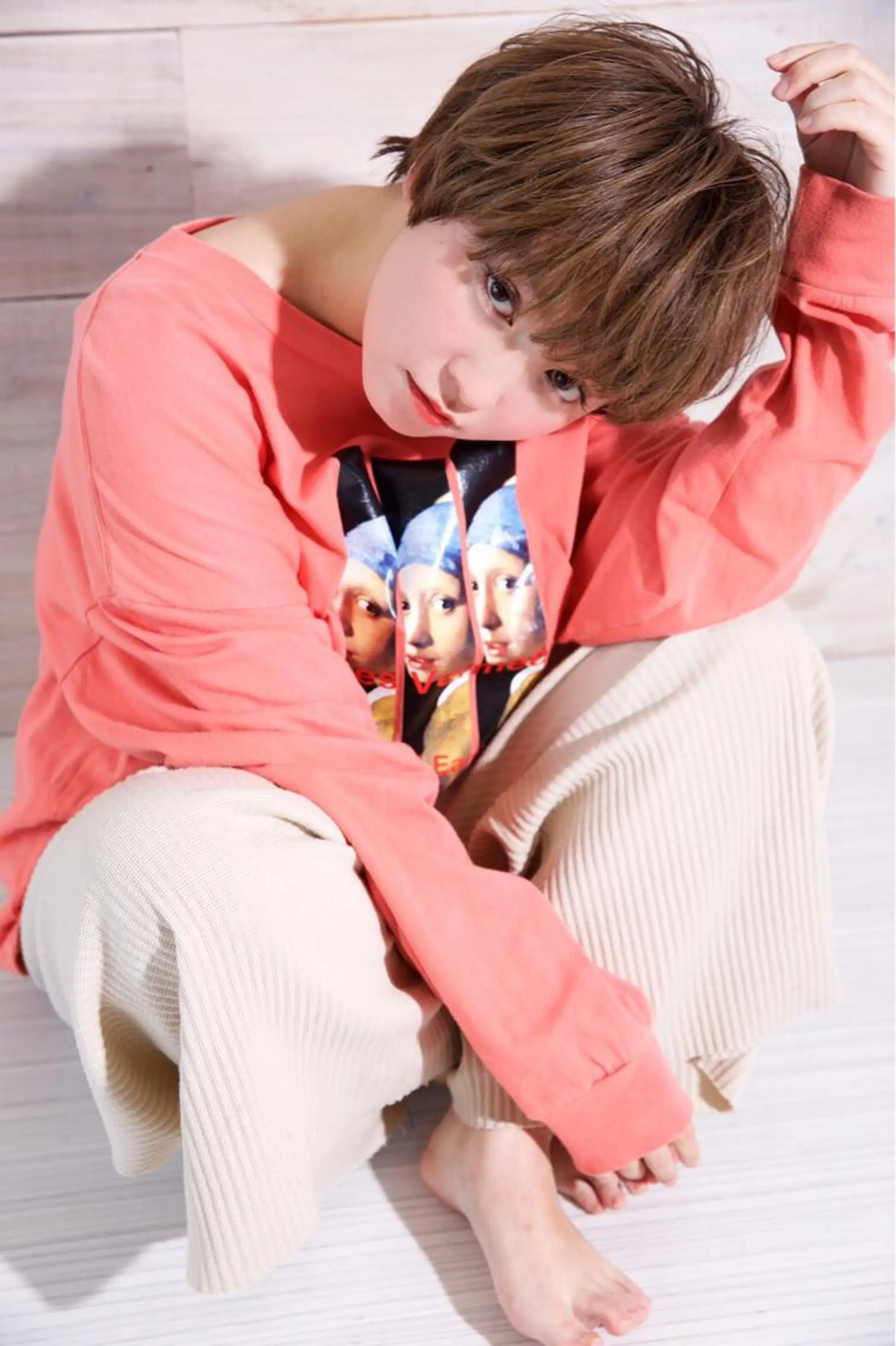 ショート カラー パーマ ヘアアレンジ カット ヘアカラー 可愛いを作る神 ナオヒロのヘアスタイル