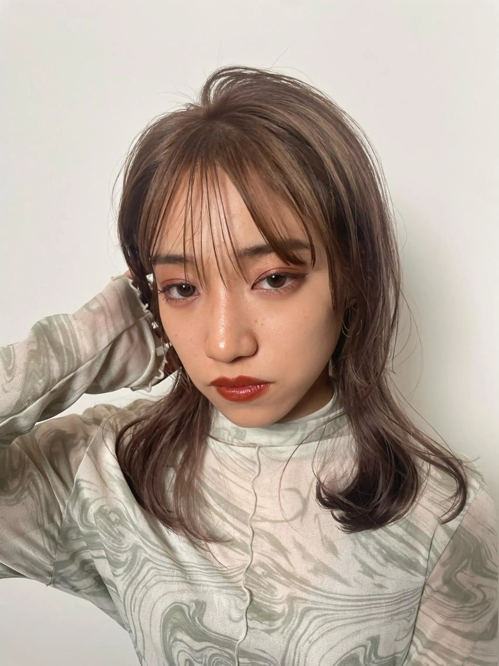 カラー 美髪改善ストレート/ 植村友哉のヘアスタイル