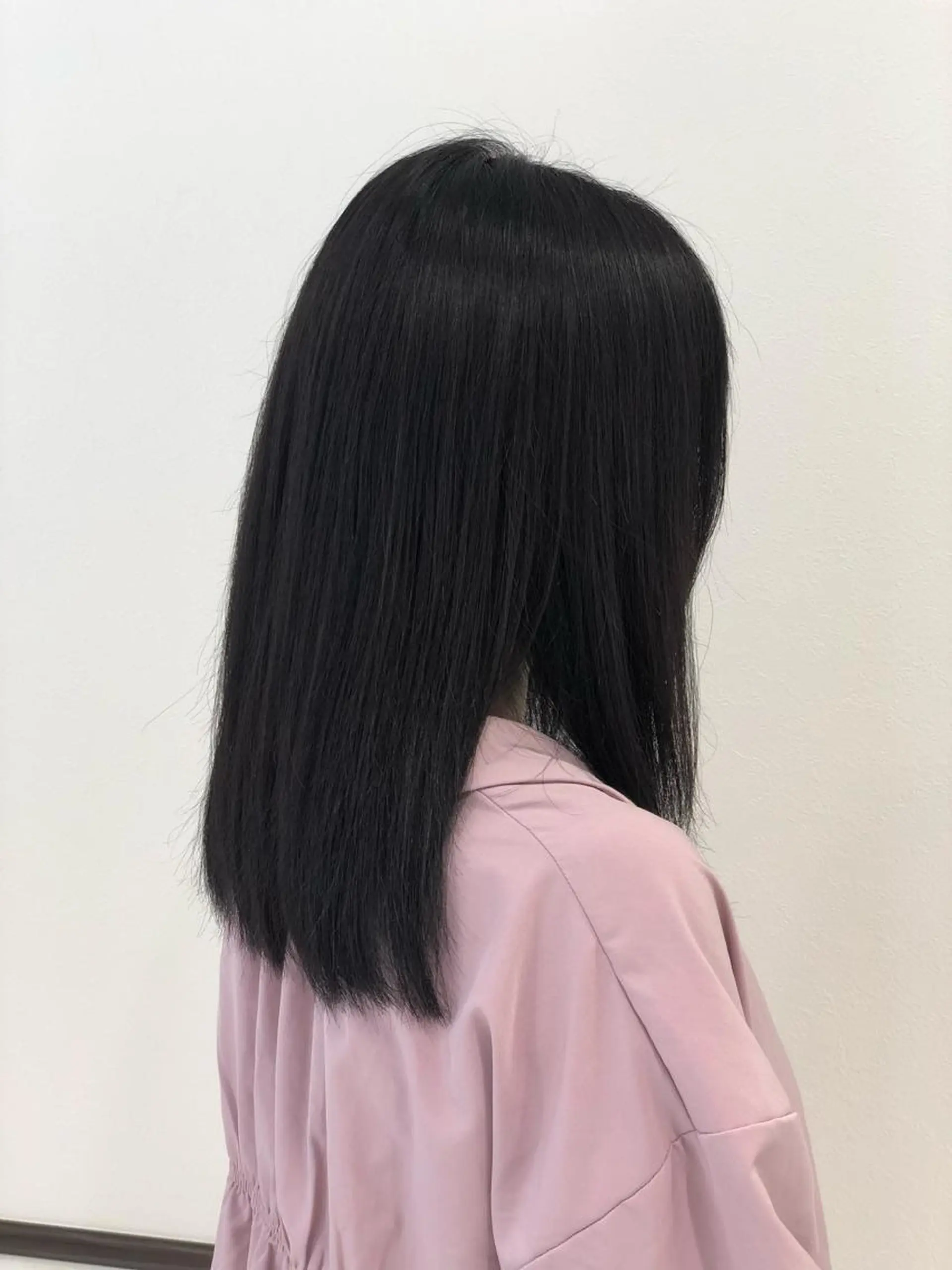 セミロング カット 縮毛矯正 トリートメント 渡邉 ケイジのヘアスタイル