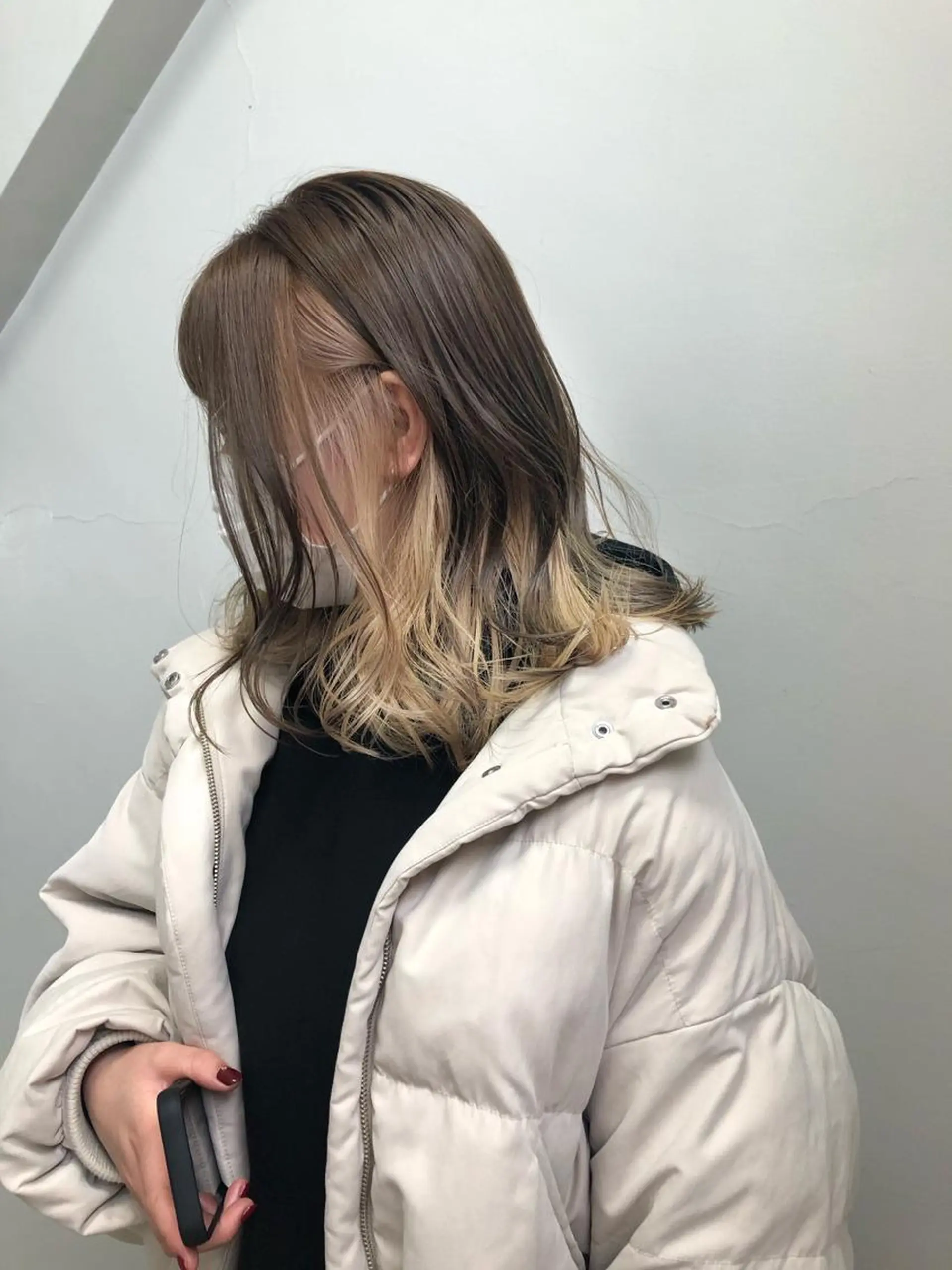 ミディアム カラー メンズ特化 パーマ/オザワのヘアスタイル