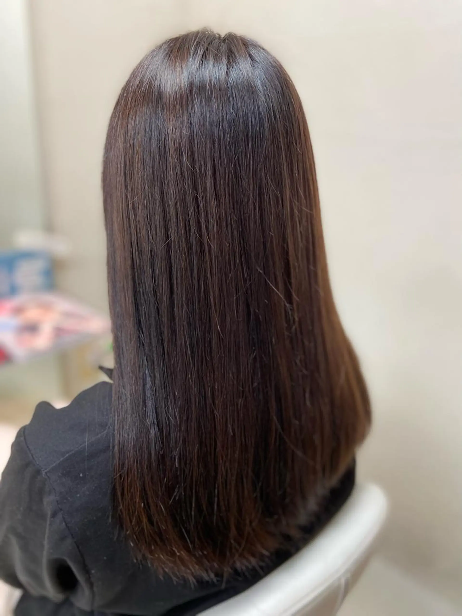 ロング カラー ブリーチ 透明感カラー ヘアカラー トリートメント 菊地 美憂のヘアスタイル