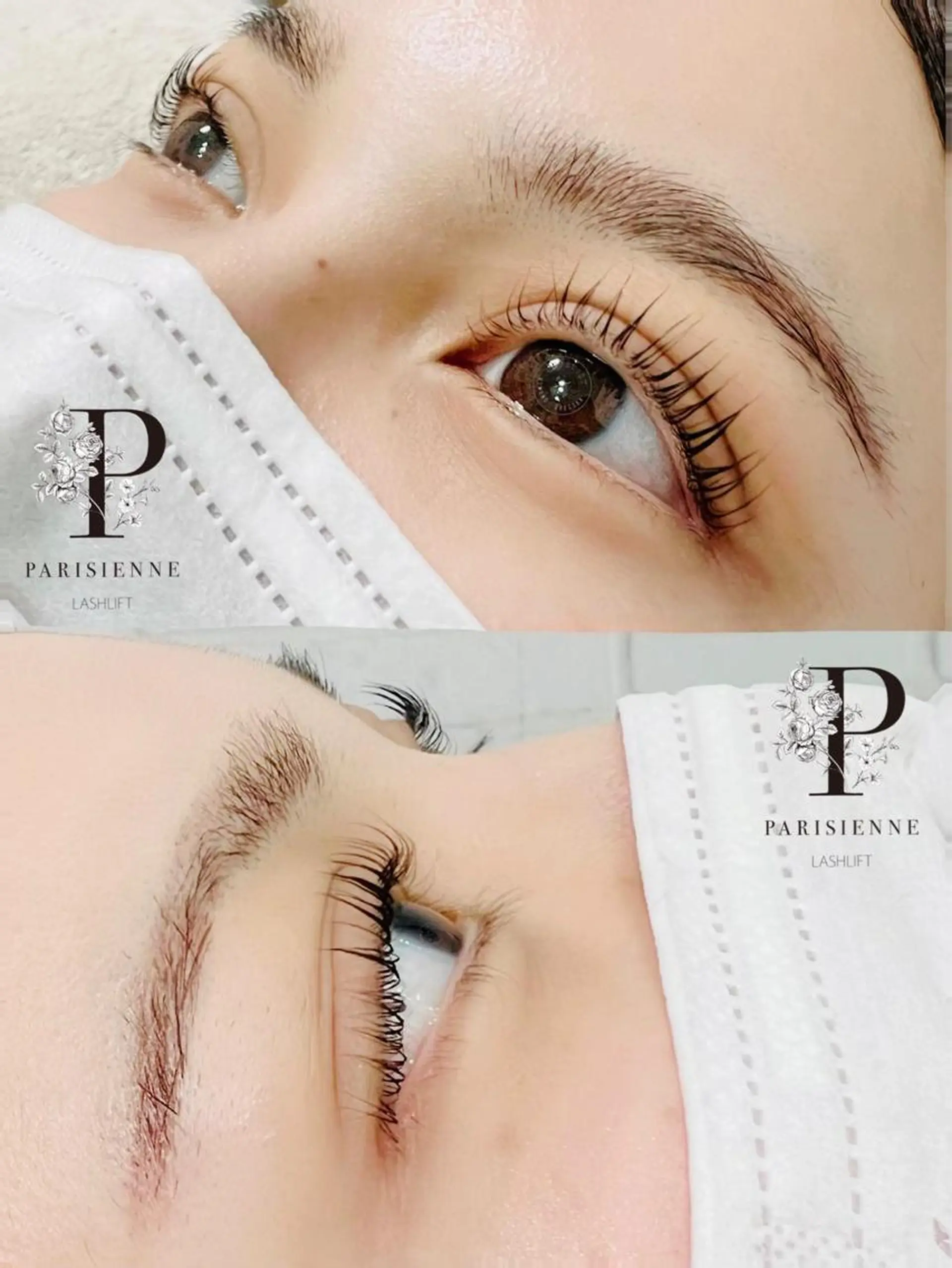 マツエク・マツパ ケラチンラッシュリフト バインドロック Cカール キュート フラットラッシュ eyelash presh yukaのマツエク・マツパデザイン