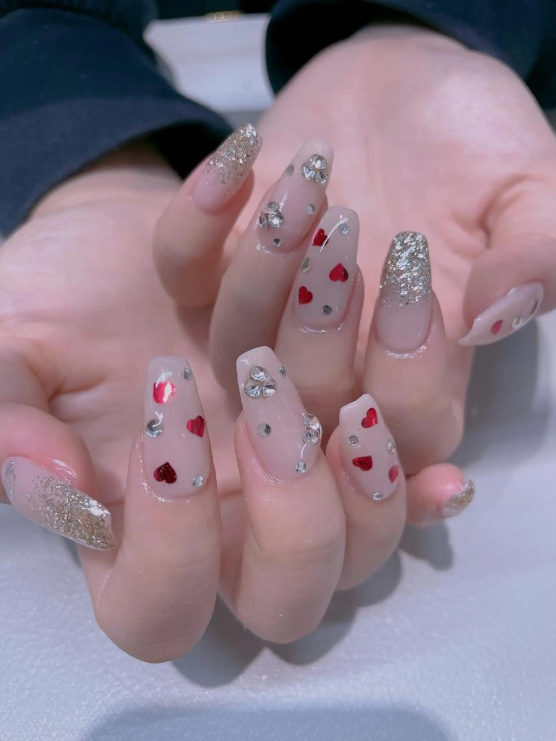 ネイル 長さだし専門店 M2 rikaのネイルデザイン