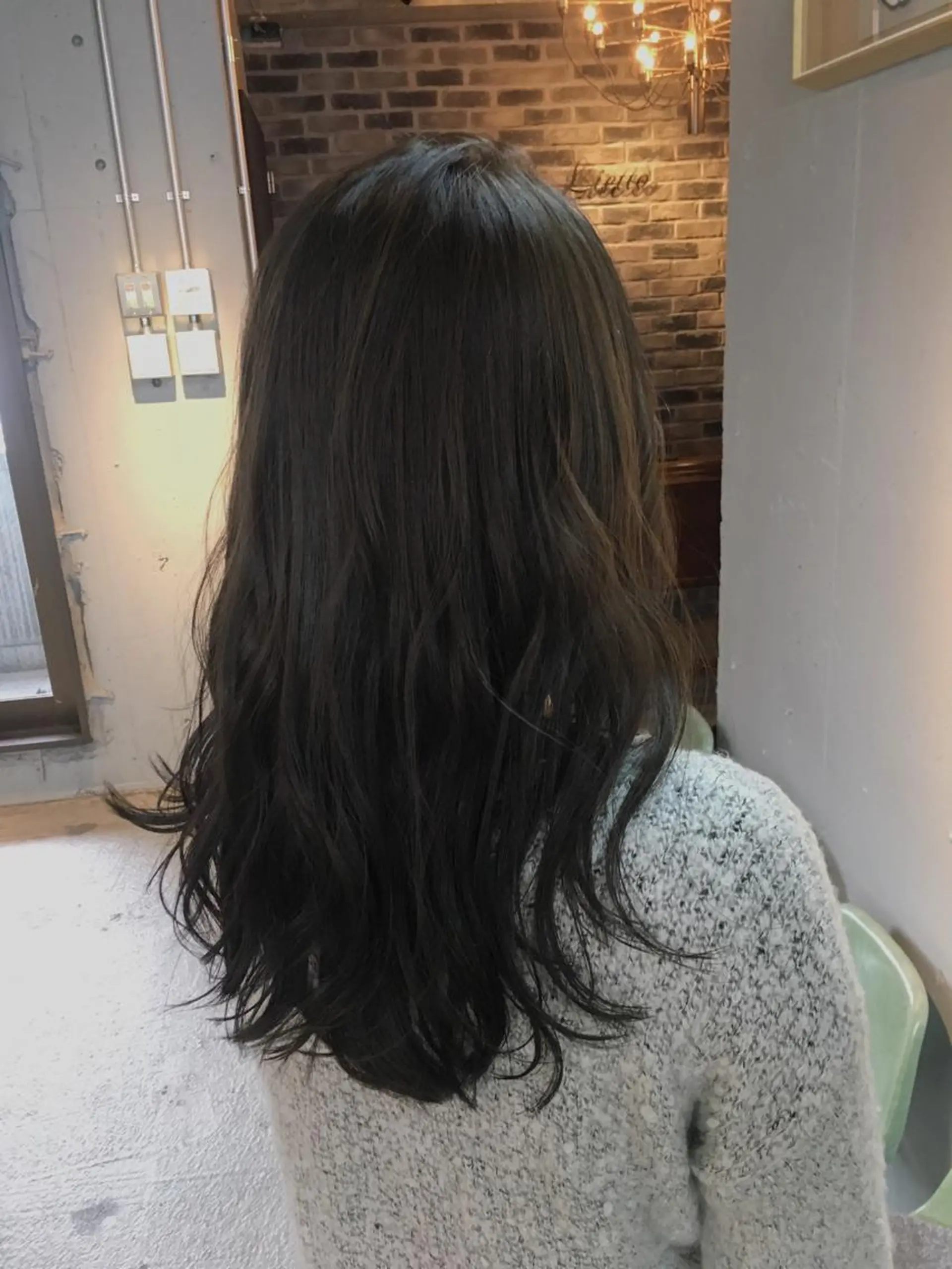 ロング カラー パーマ 代表 中島貴志のヘアスタイル