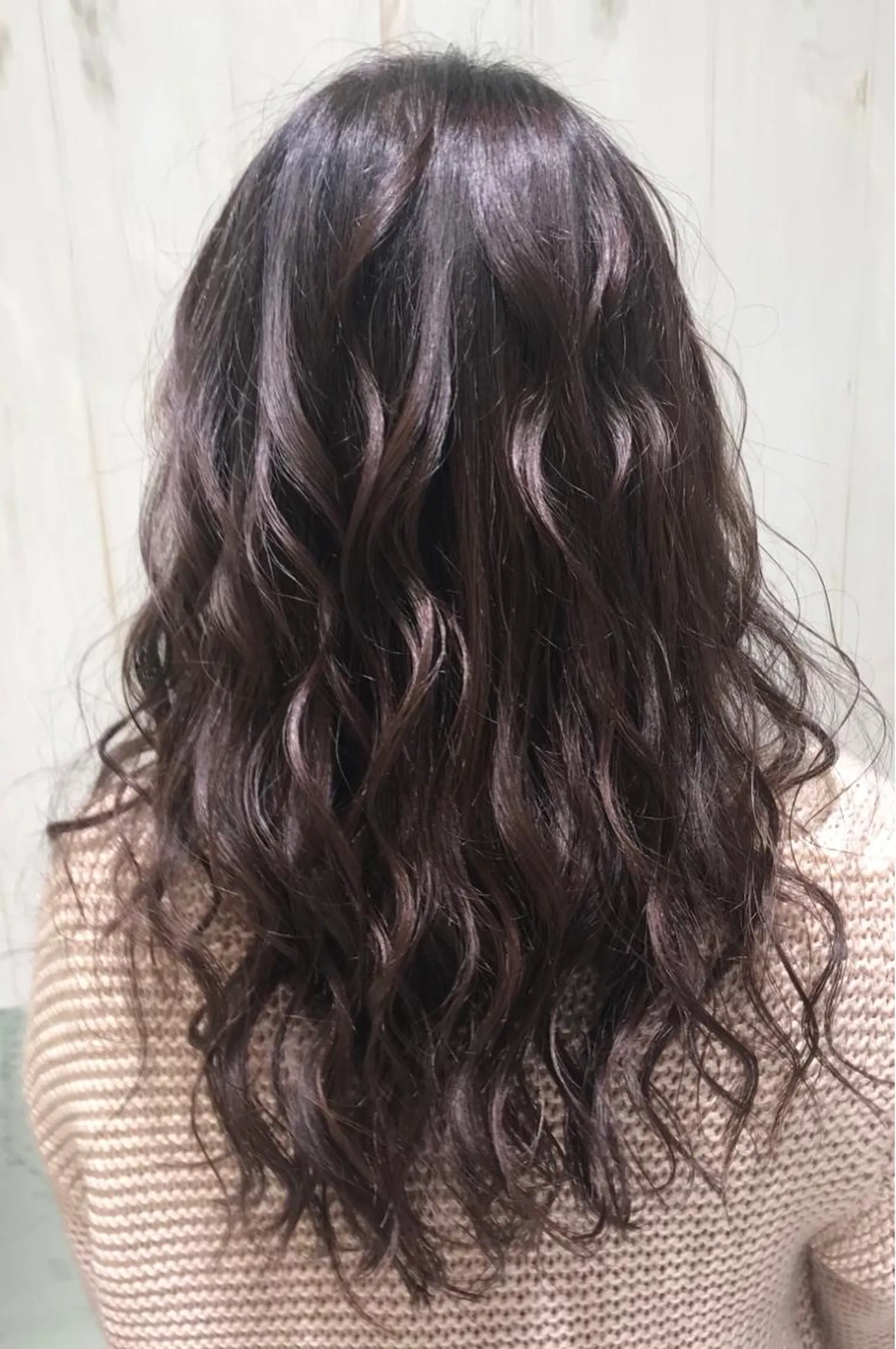 ロング カラー カット ヘアカラー 奈良崎 和弘のヘアスタイル