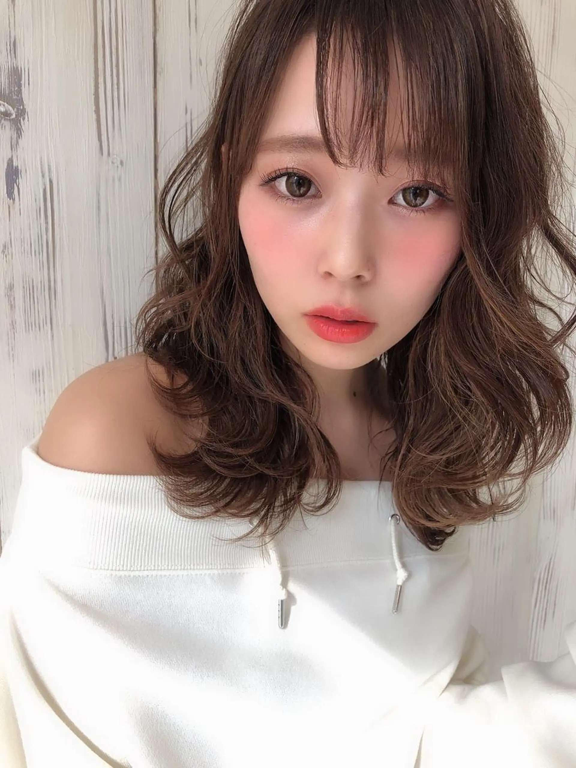 カラー セミロング トリートメント 🎊ルービック 京橋店💛のヘアスタイル