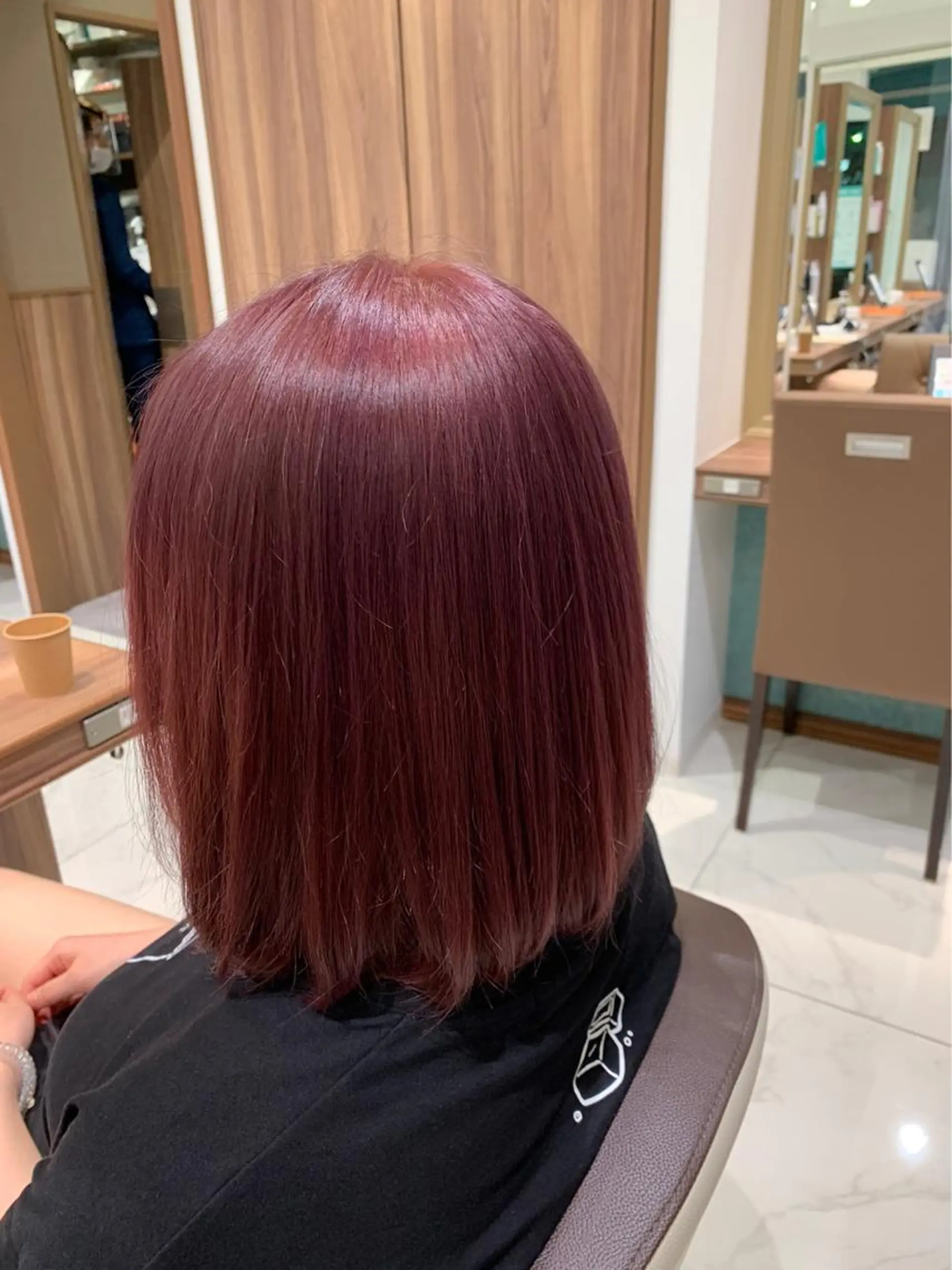 カラー ヘアカラー 竹下 勝也のヘアスタイル