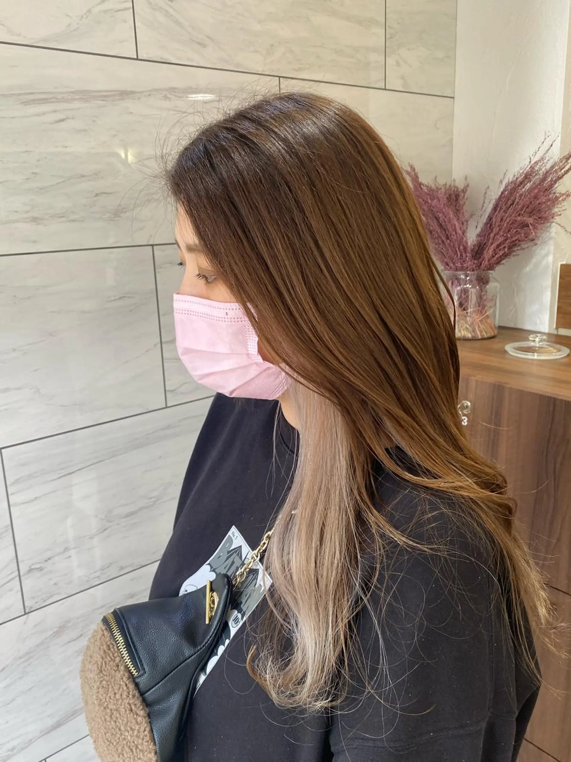 ロング 片桐 大介のヘアスタイル