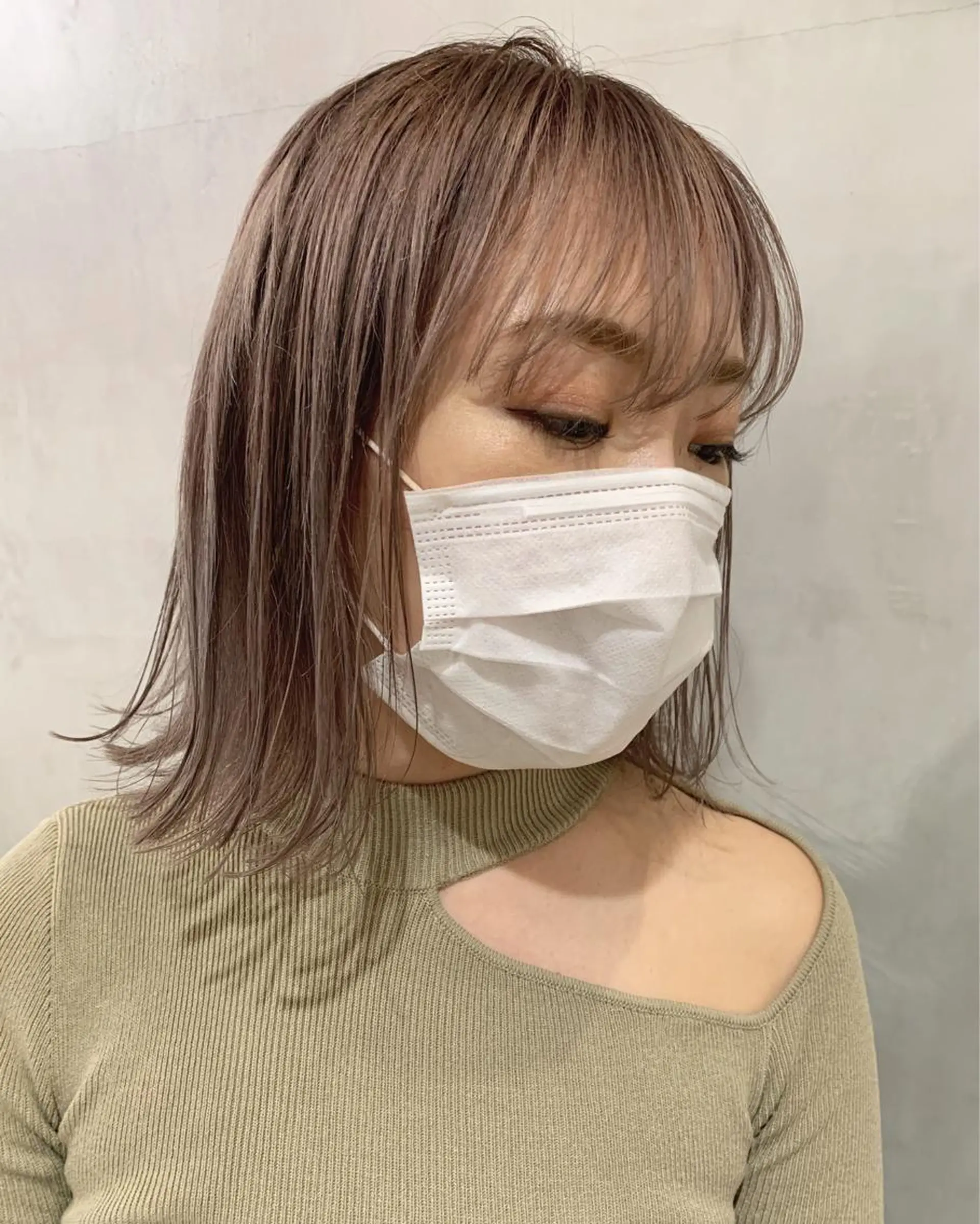 ミディアム カラー カット ヘアカラー トリートメント 優作 〜圧倒的信頼〜のヘアスタイル