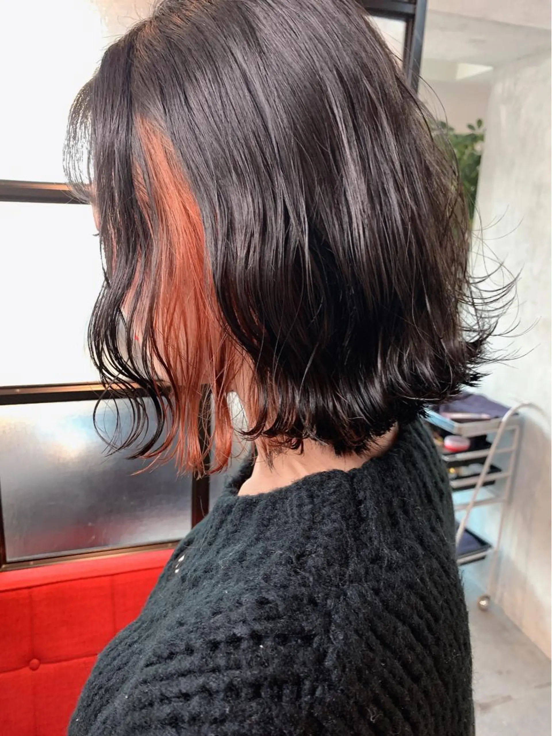 カラー SAKURA 原宿所属・なかの たくみのヘアスタイル
