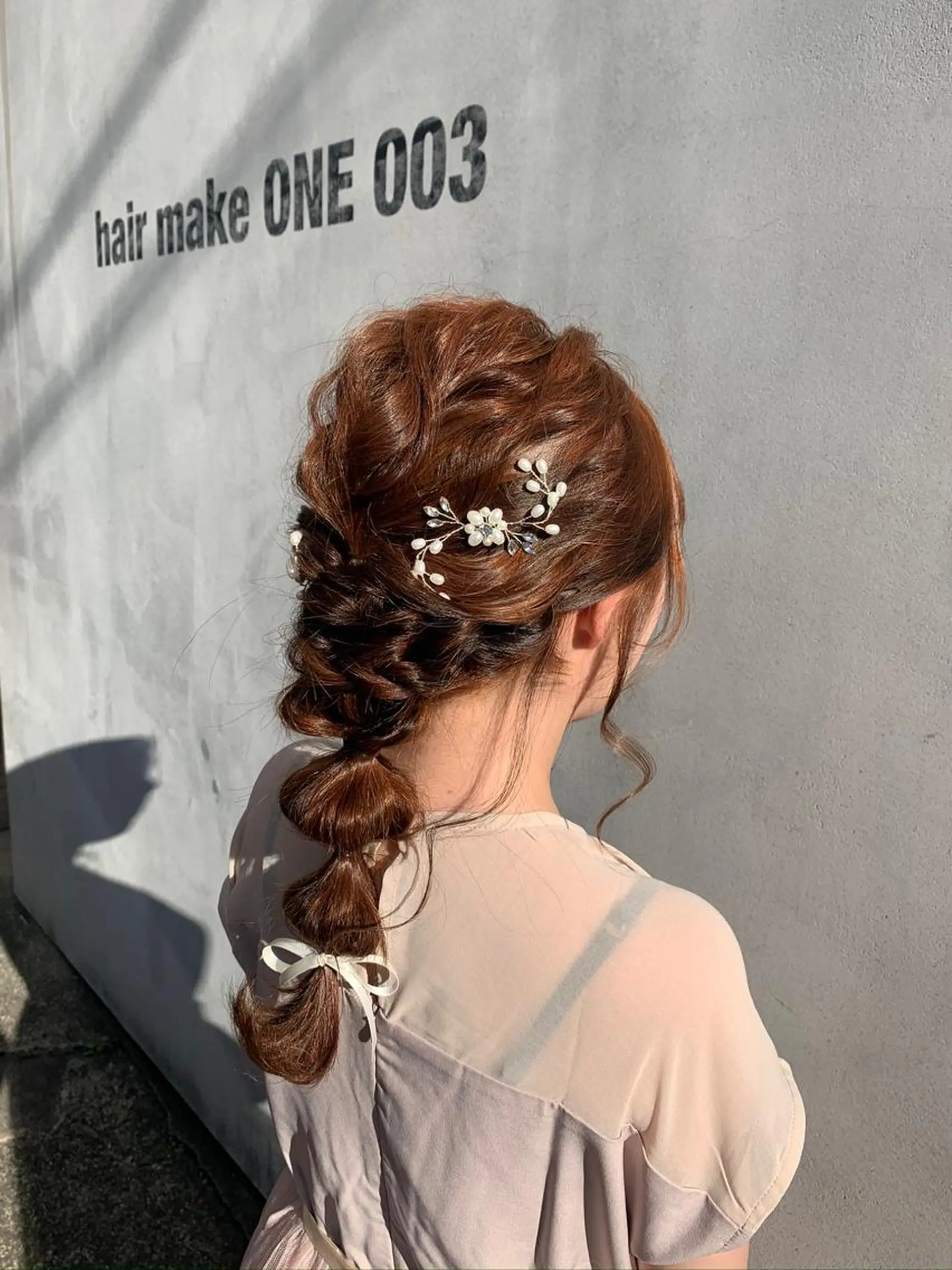 ヘアアレンジ maho🤍透明感 カラー/顔周りcutのヘアスタイル