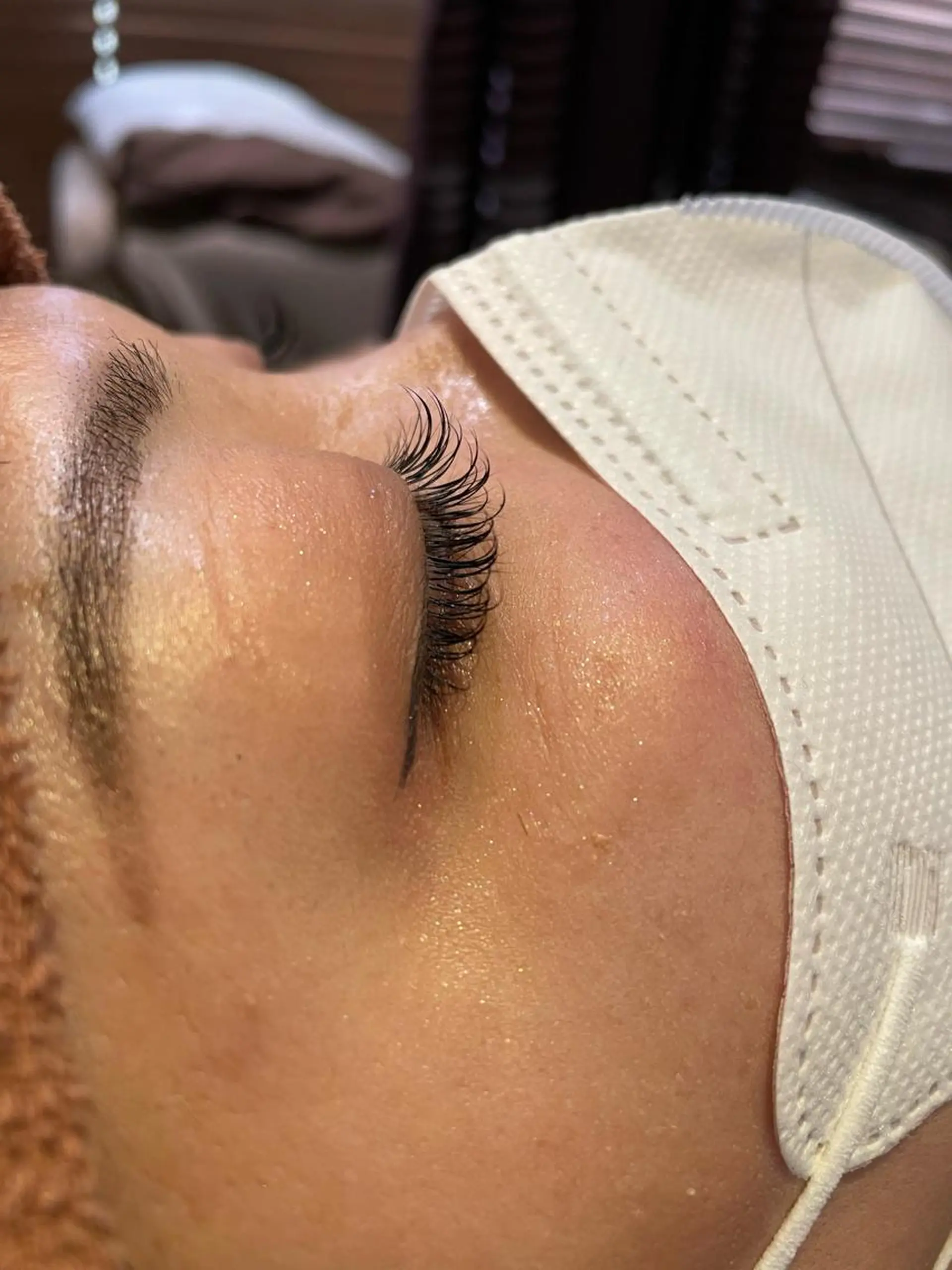 マツエク・マツパ 桑田 新菜のヘアスタイル