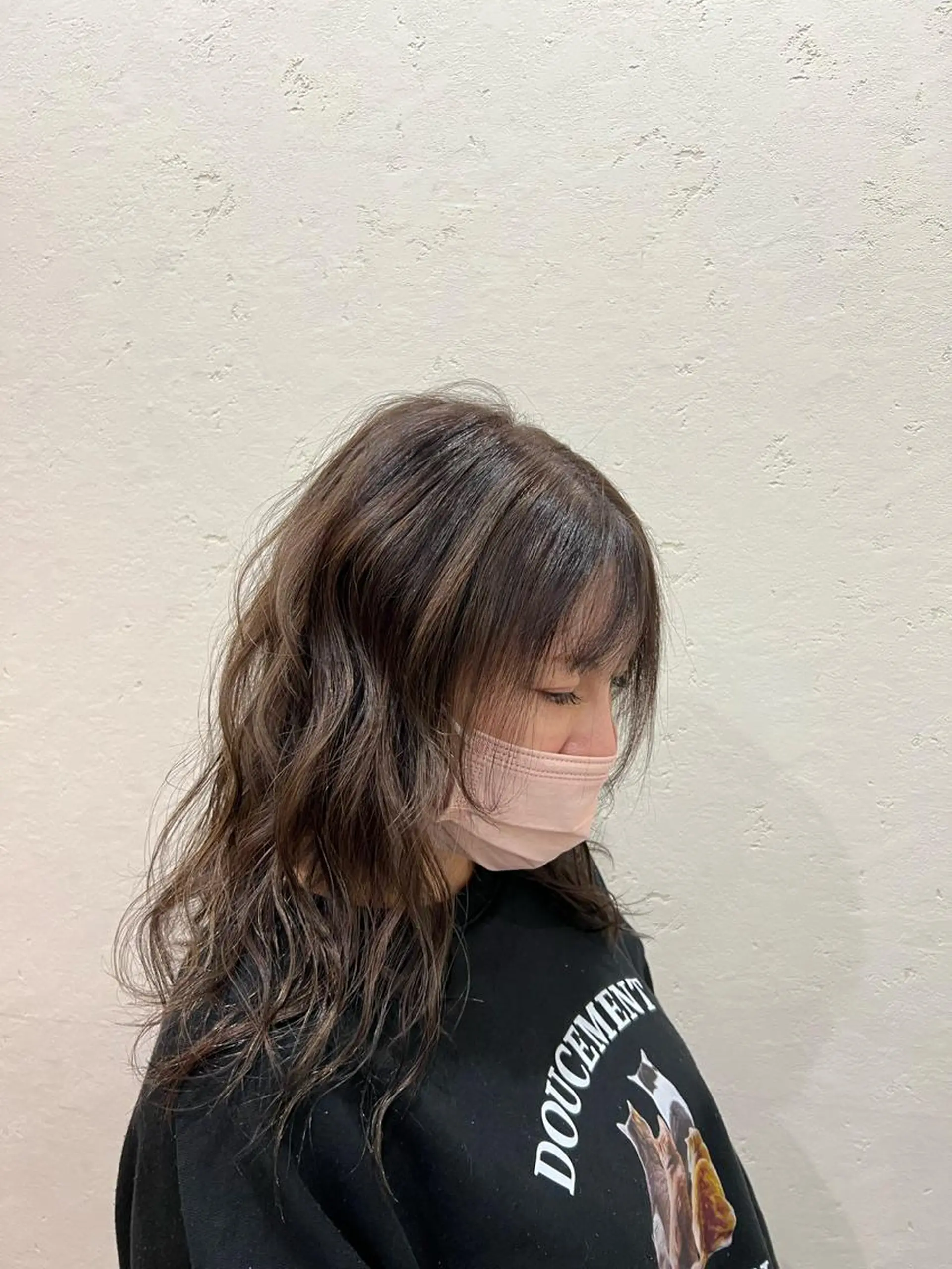 ロング カラー ヘアカラー 太白区白髪ぼかし/ ボブカット/千葉達人のヘアスタイル