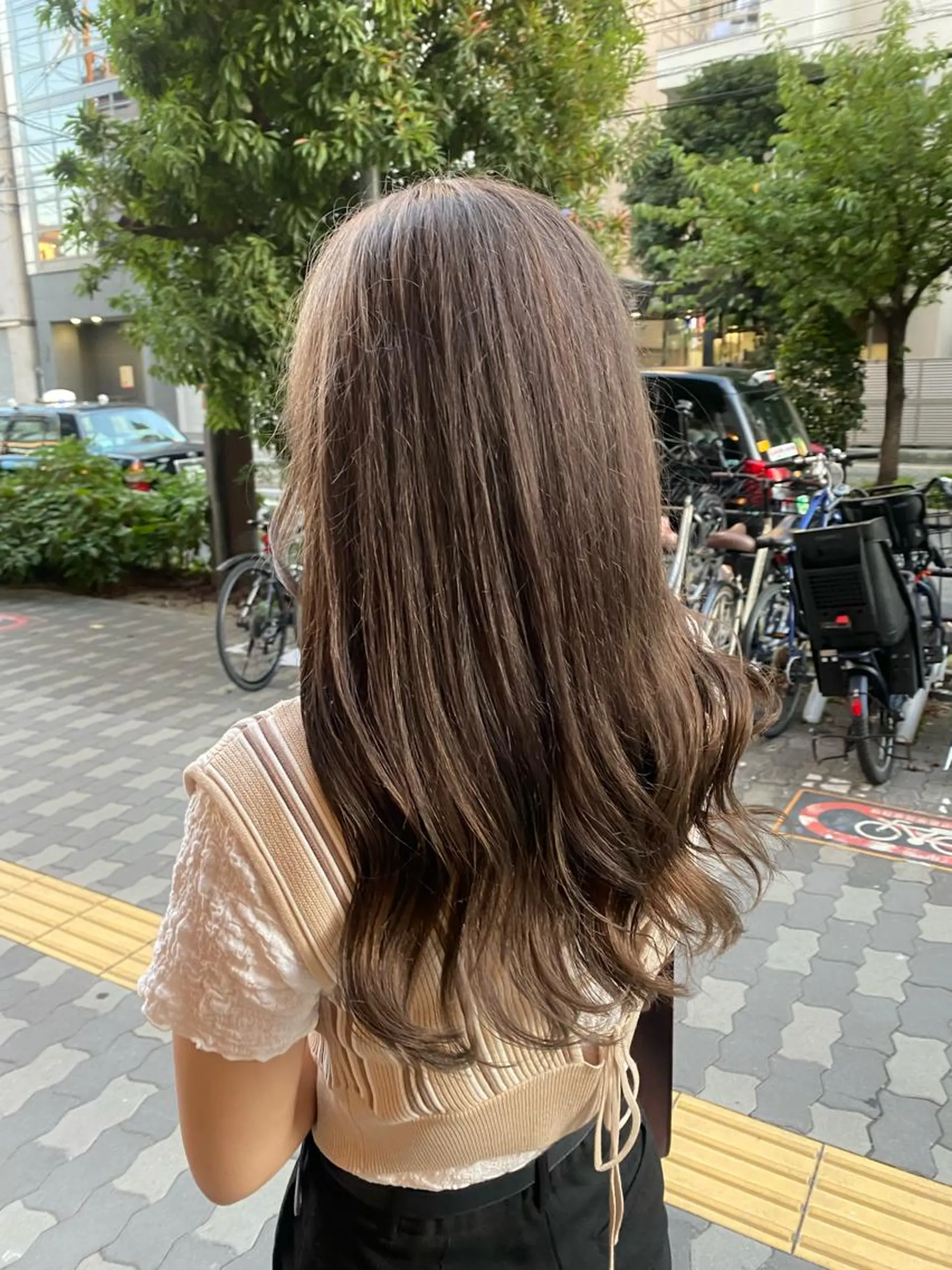 ロング 大野 美紅のヘアスタイル