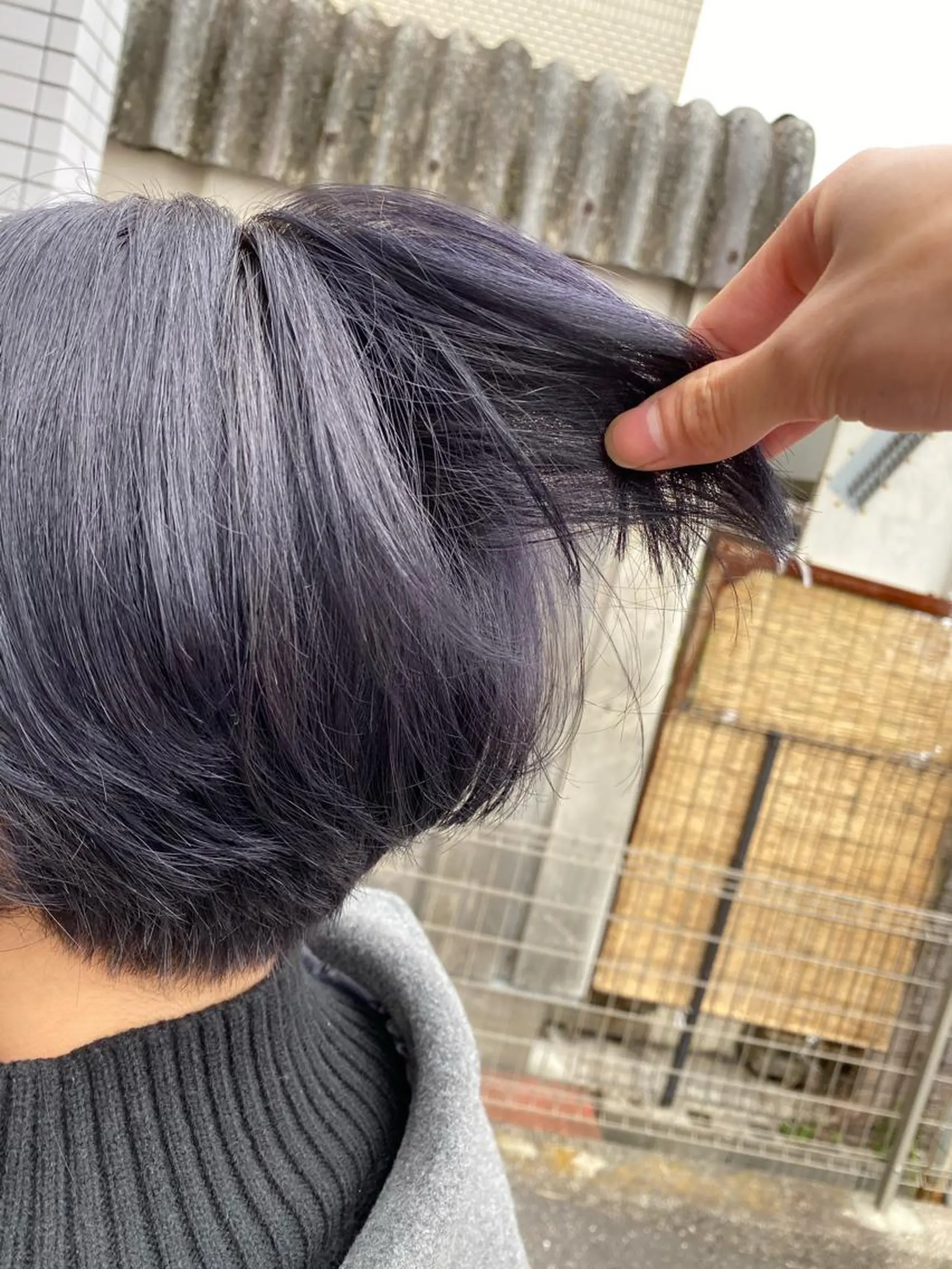 ショート ヘアカラー トリートメント KAITOH ATSUSHIのヘアスタイル