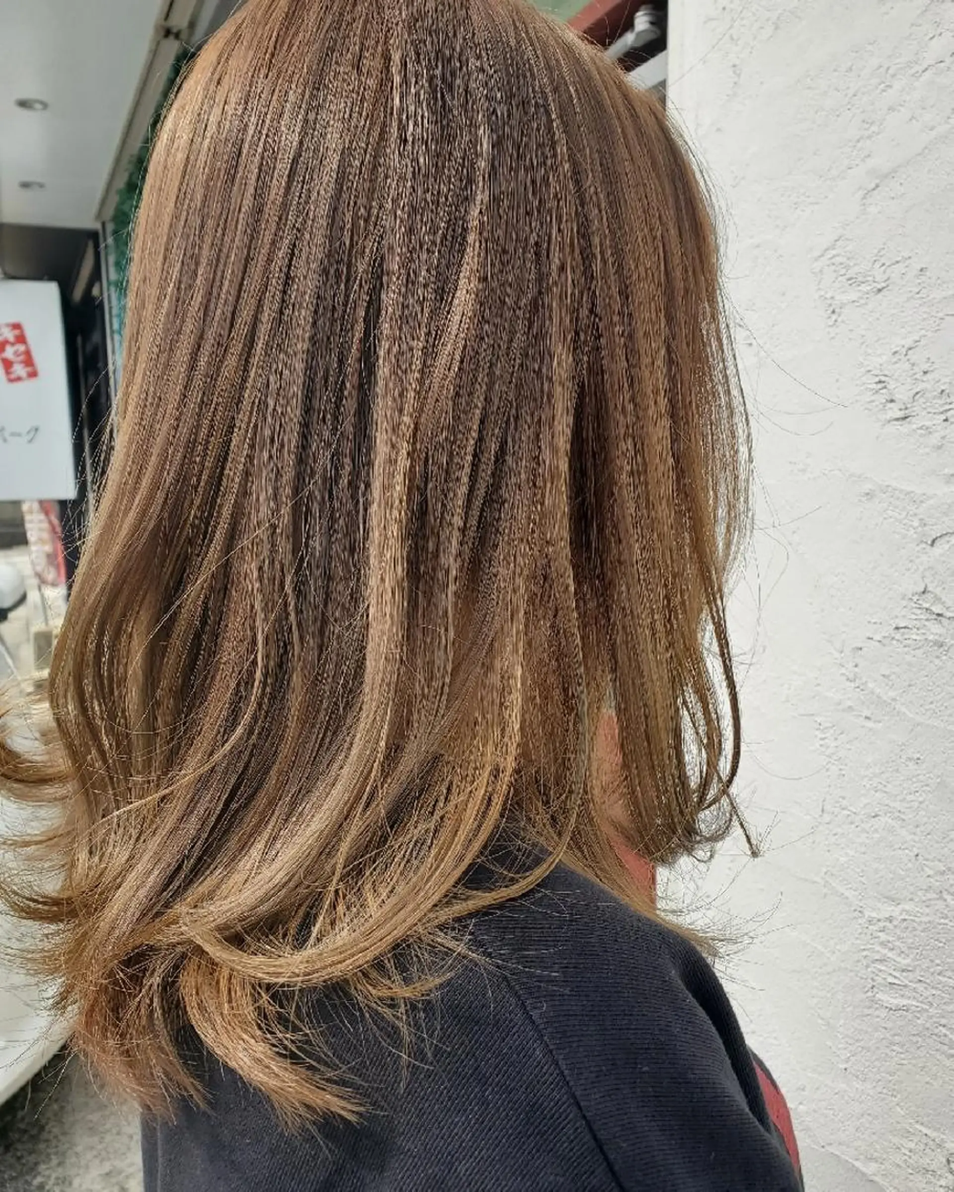 ミディアム カラー ベージュカラー ブリーチ ケアブリーチ 透明感カラー ダブルカラー 北九州美容室 🕊️わかな✂︎のヘアスタイル