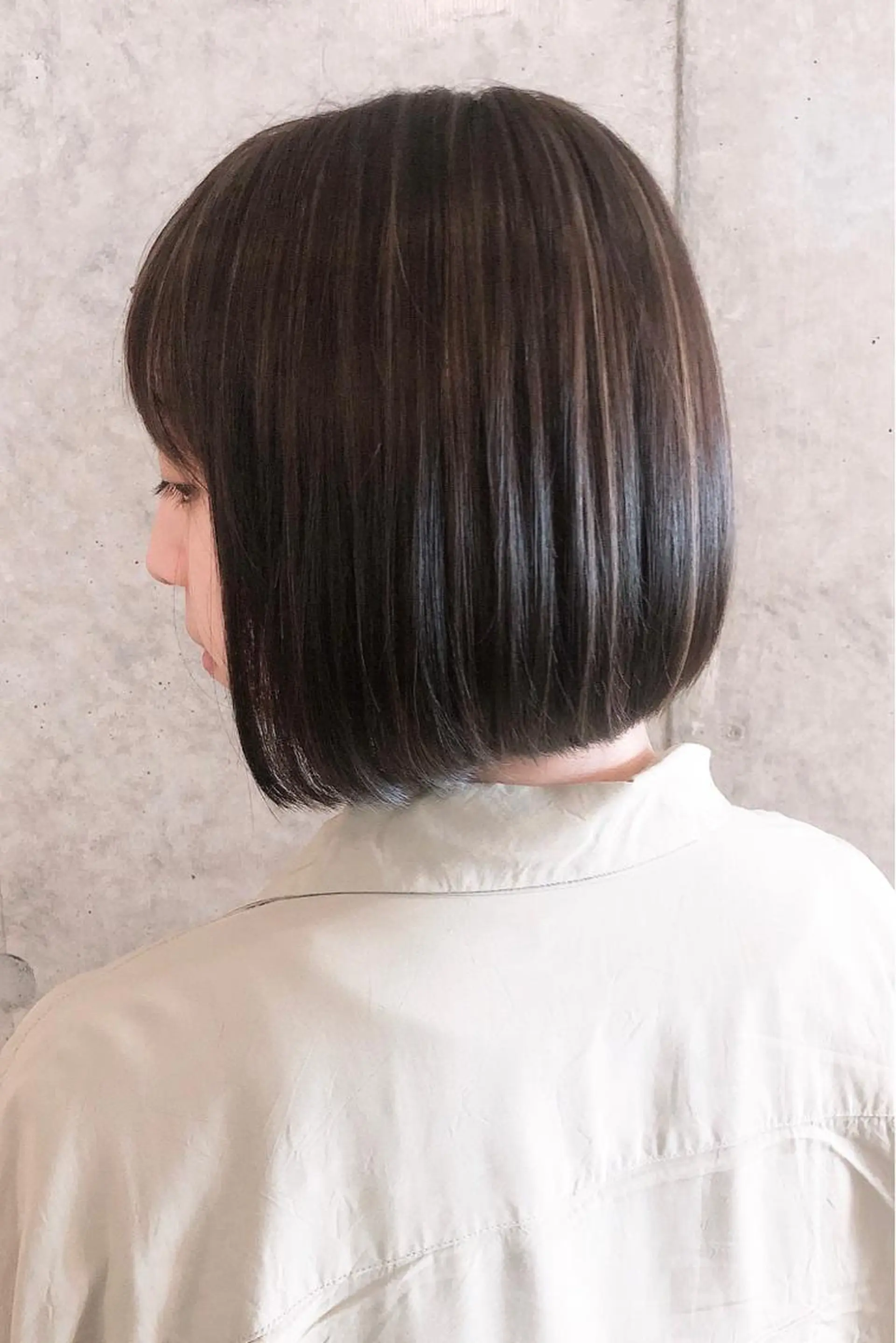 ミディアム ハイライト カット トリートメント ヘッドスパ 野口 秀人 🦋髪質改善🫧のヘアスタイル