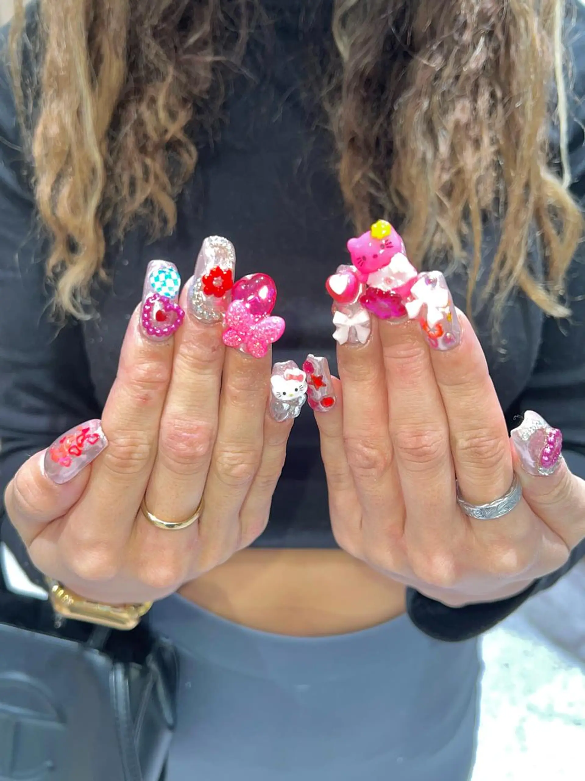 ネイル 個性派／中韓ネイル SAKURAのネイルデザイン