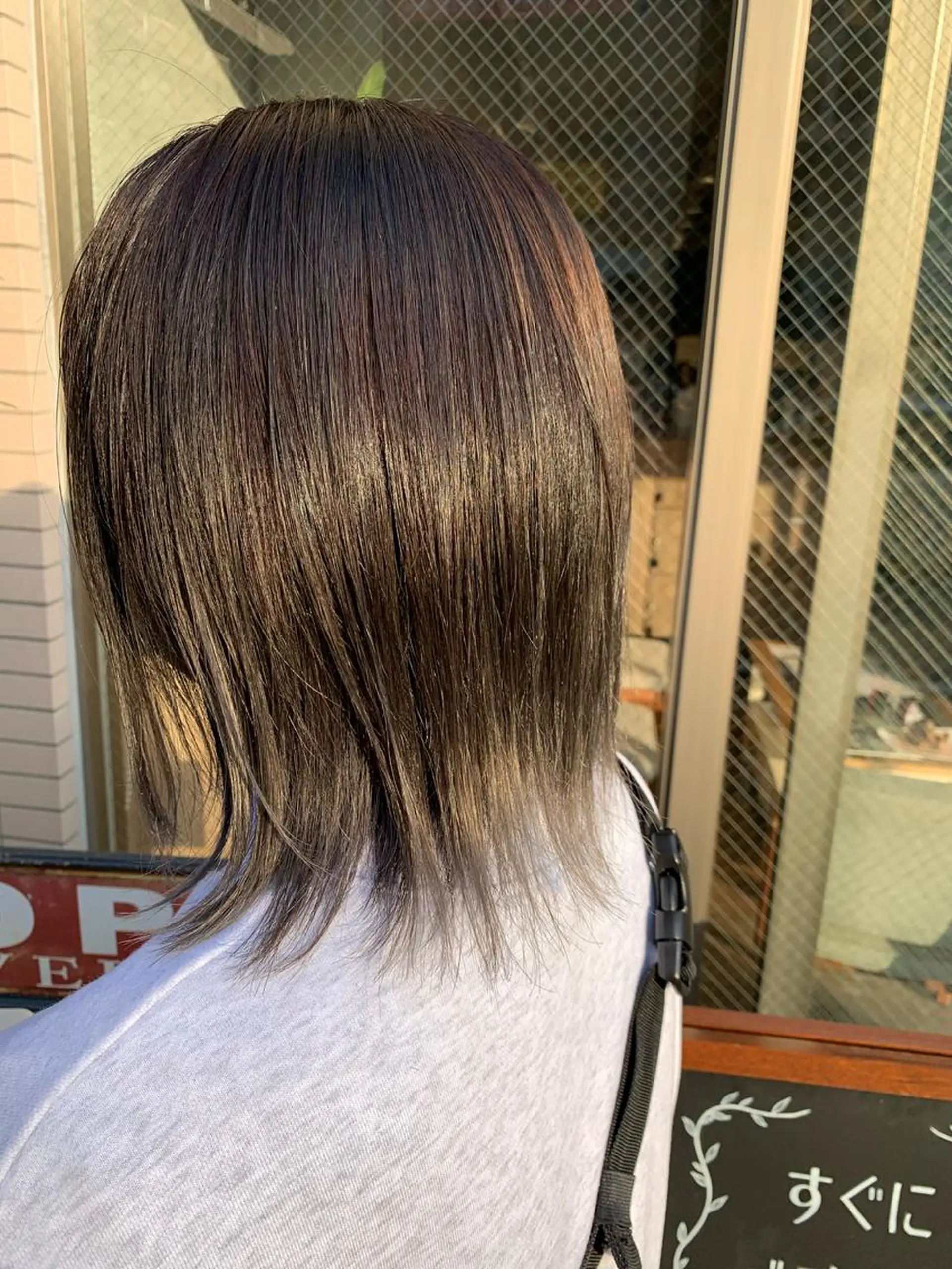 カラー グラデーションカラー AQUA 平田真一のヘアスタイル