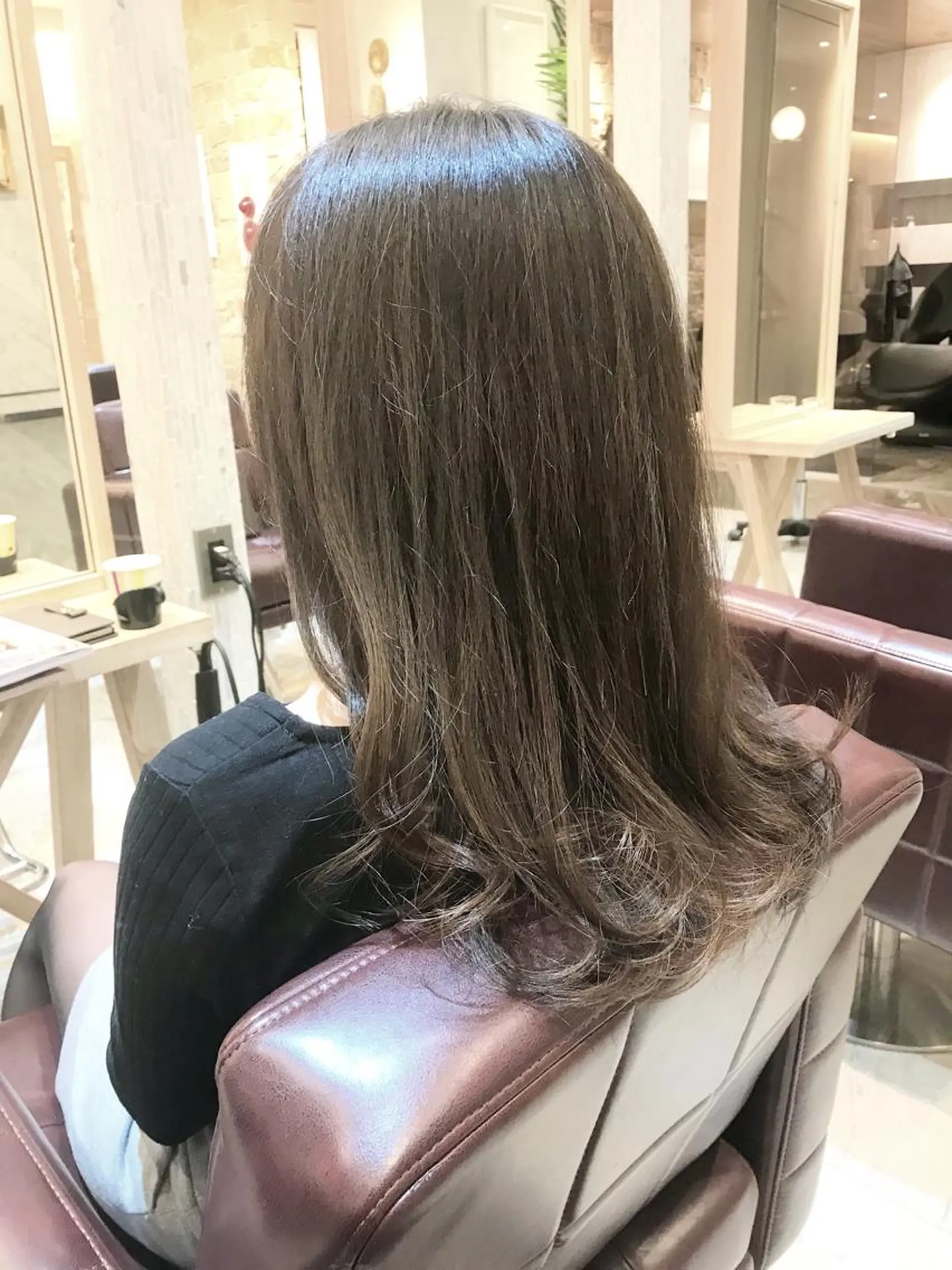 ミディアム カラー 髪質改善・艶髪特化 木村侑平のヘアスタイル