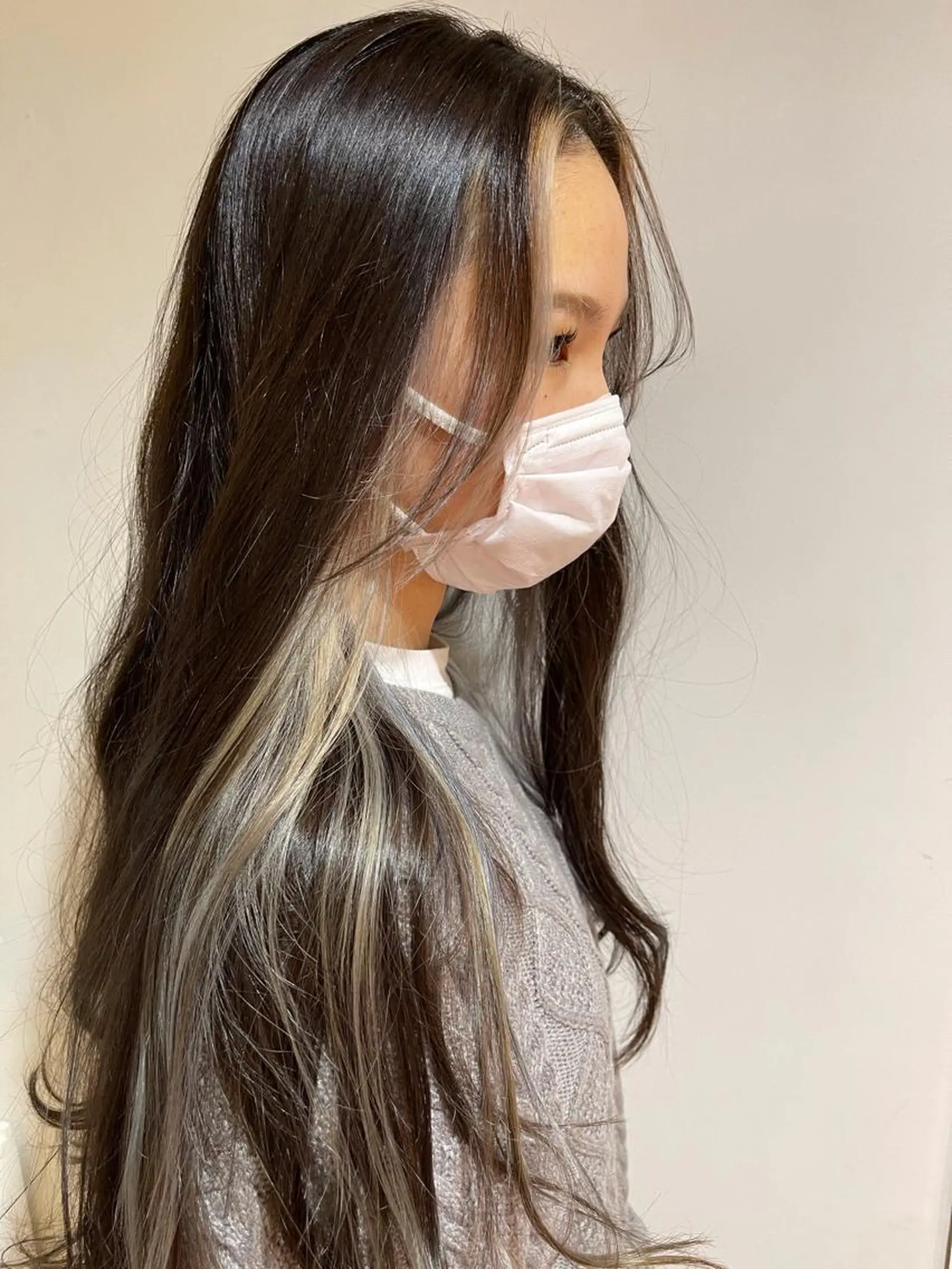 ロング カラー ベージュカラー ブリーチ ホワイトベージュ カット ヘアカラー 【お悩み解決】 松尾一気のヘアスタイル