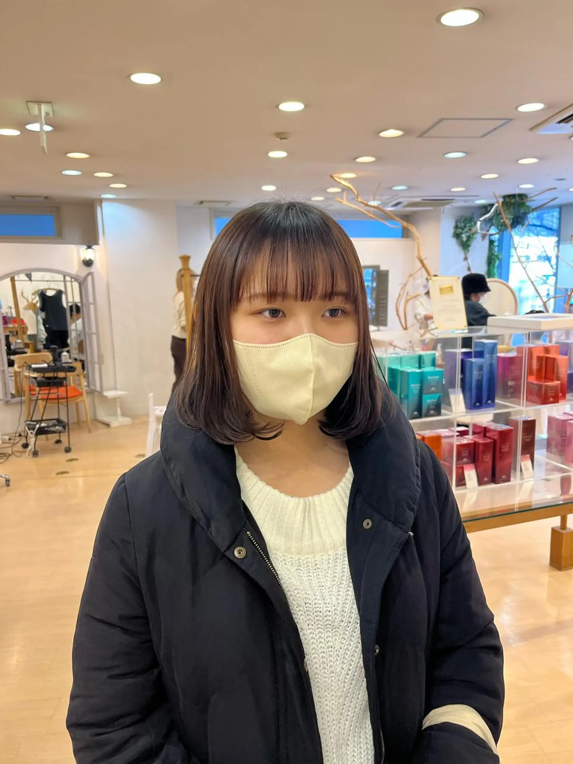 ミディアム ワイドバング カット 💠つたふうか/ 韓国/メンズヘア💠のヘアスタイル