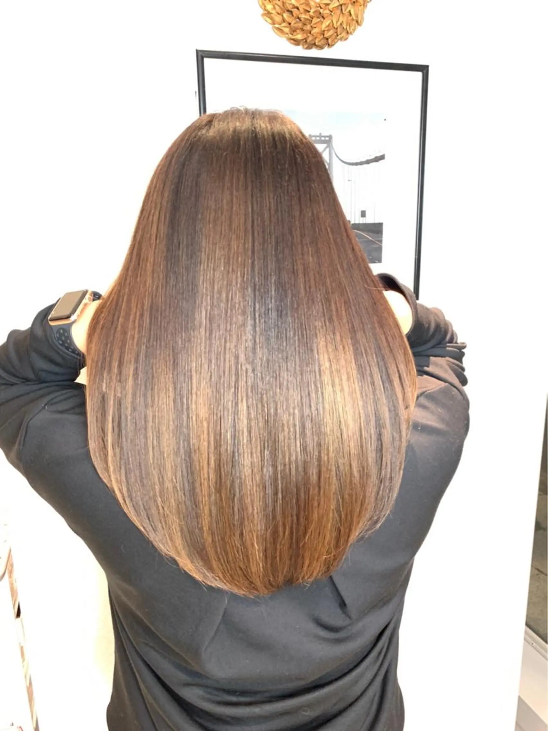 ロング 縮毛矯正 ✨美髪矯正の専門家✨ 髪質改善　松村のヘアスタイル