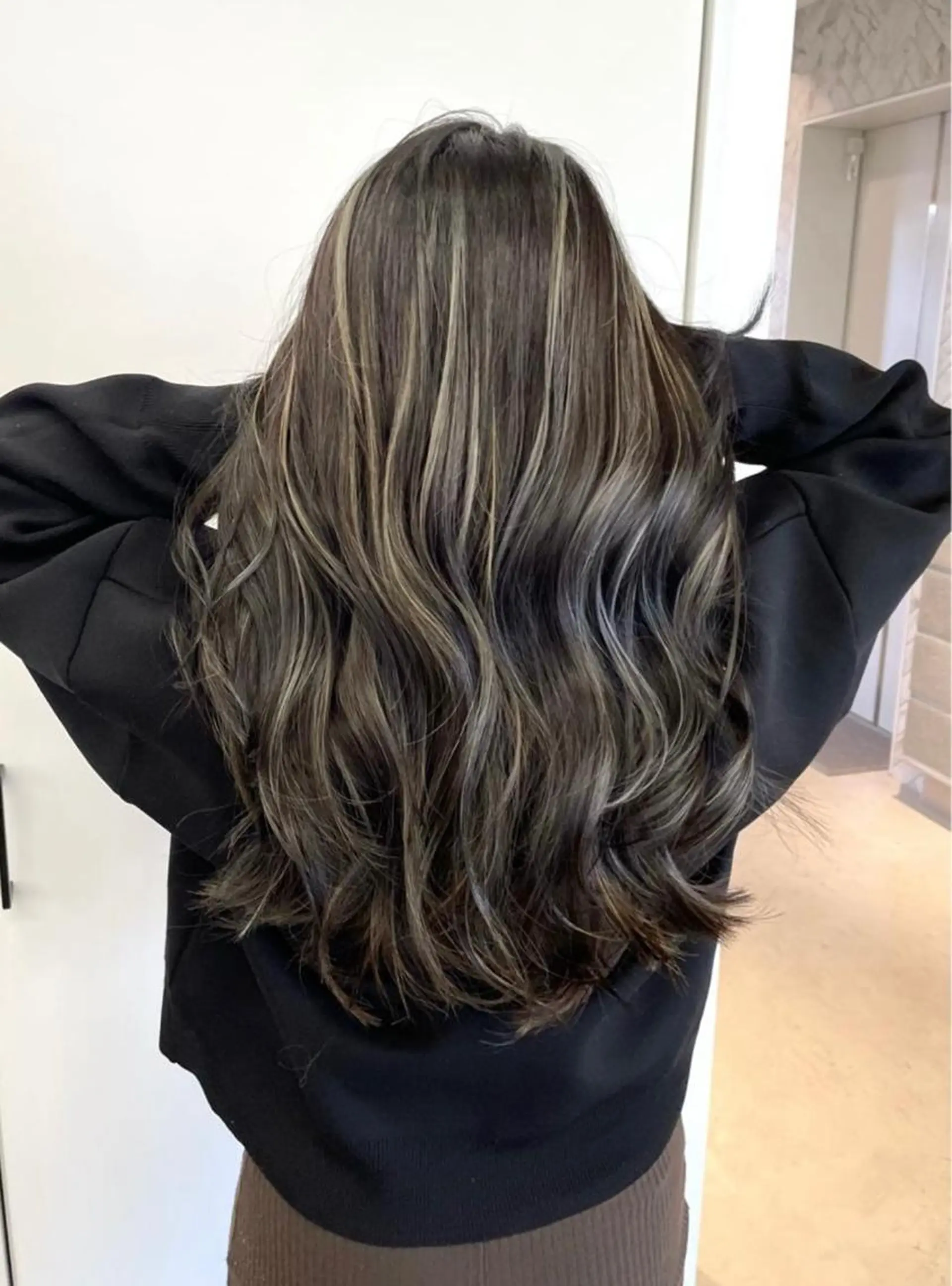 セミロング ヘアカラー トリートメント 🏅EIGHT難波/ 【店長】タモツのヘアスタイル