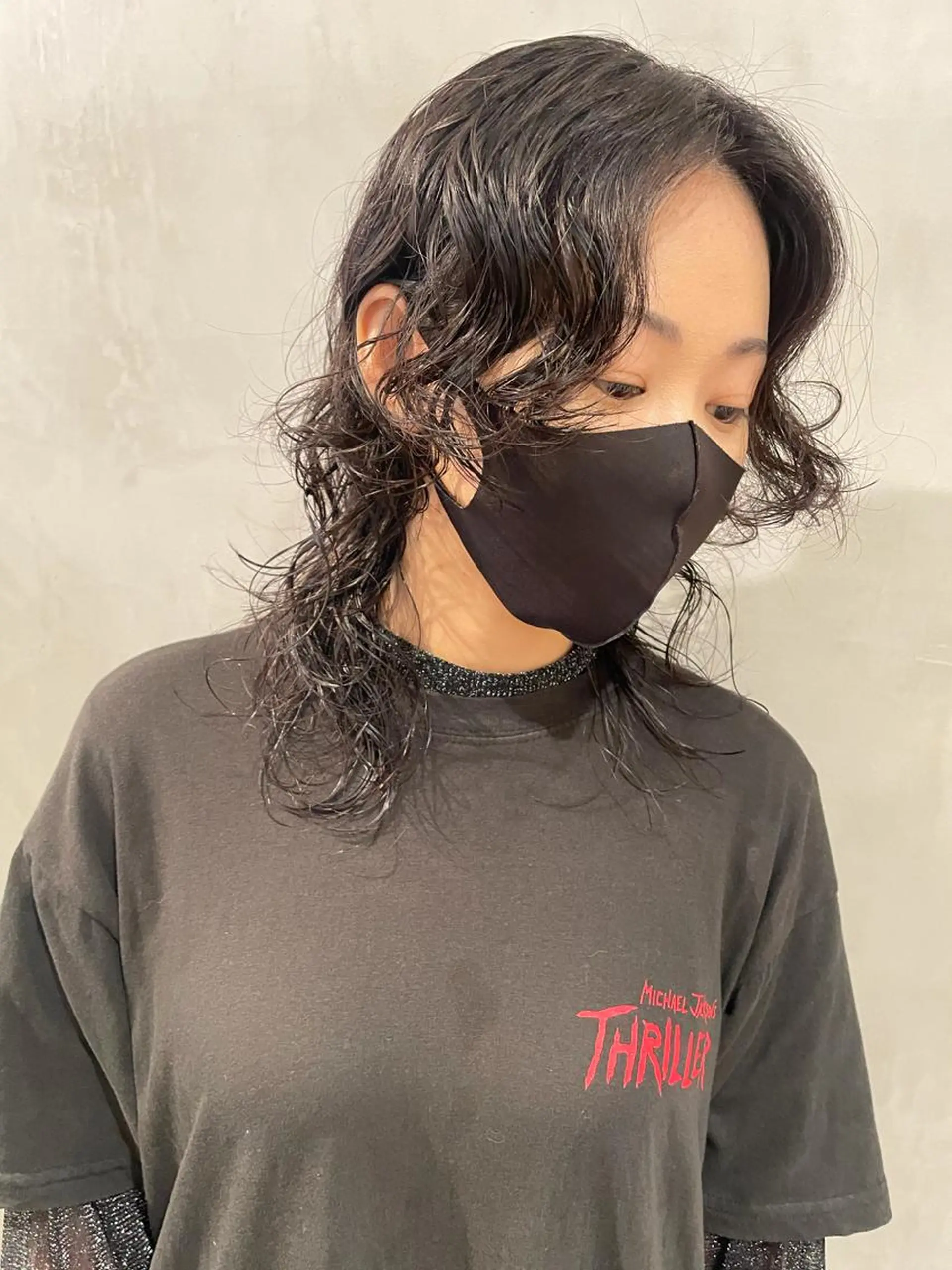 ミディアム パーマ カット パーマ トリートメント 優作 〜圧倒的信頼〜のヘアスタイル