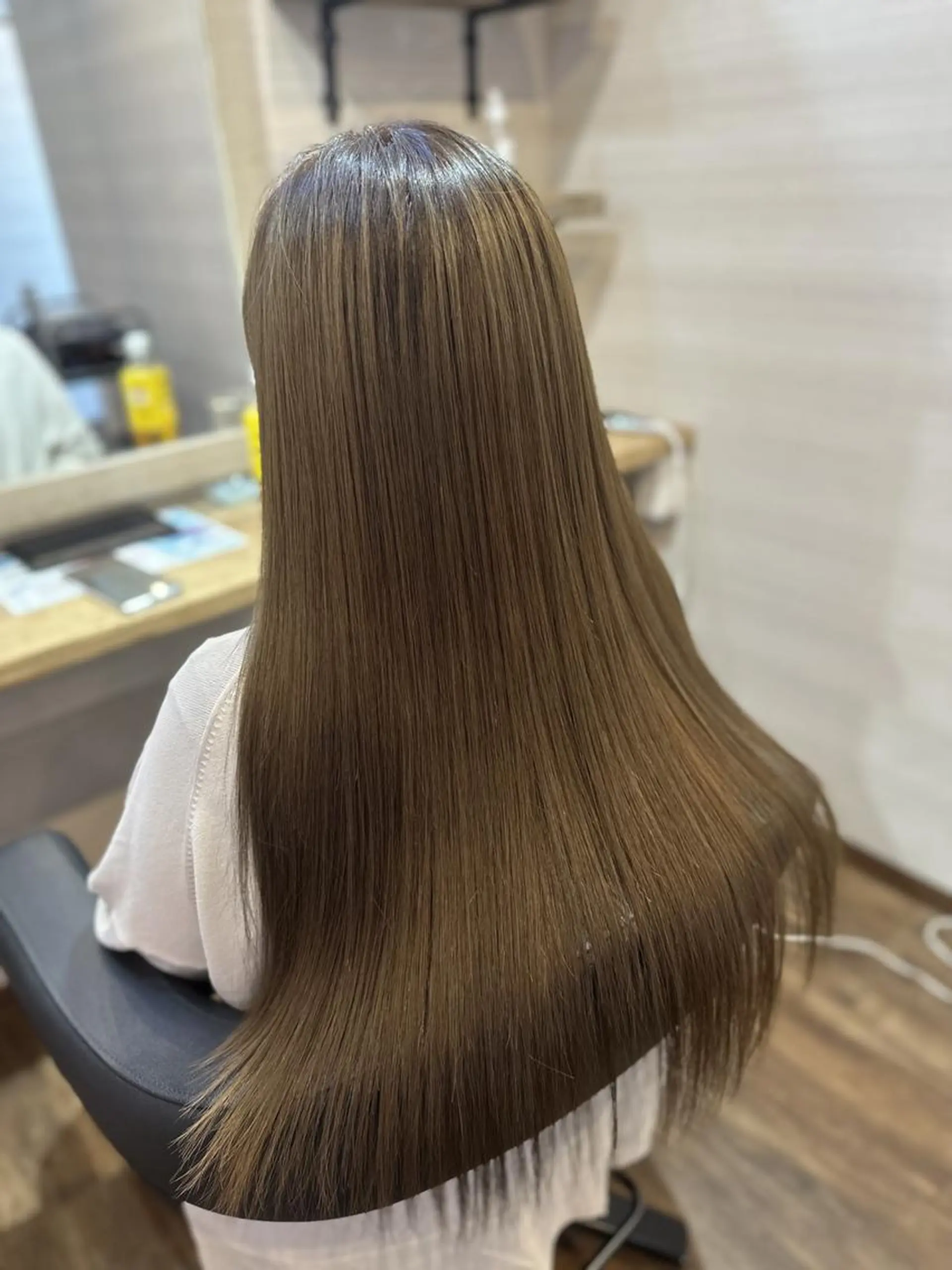 カラー ロング 個室型美容室san 都賀店のヘアスタイル