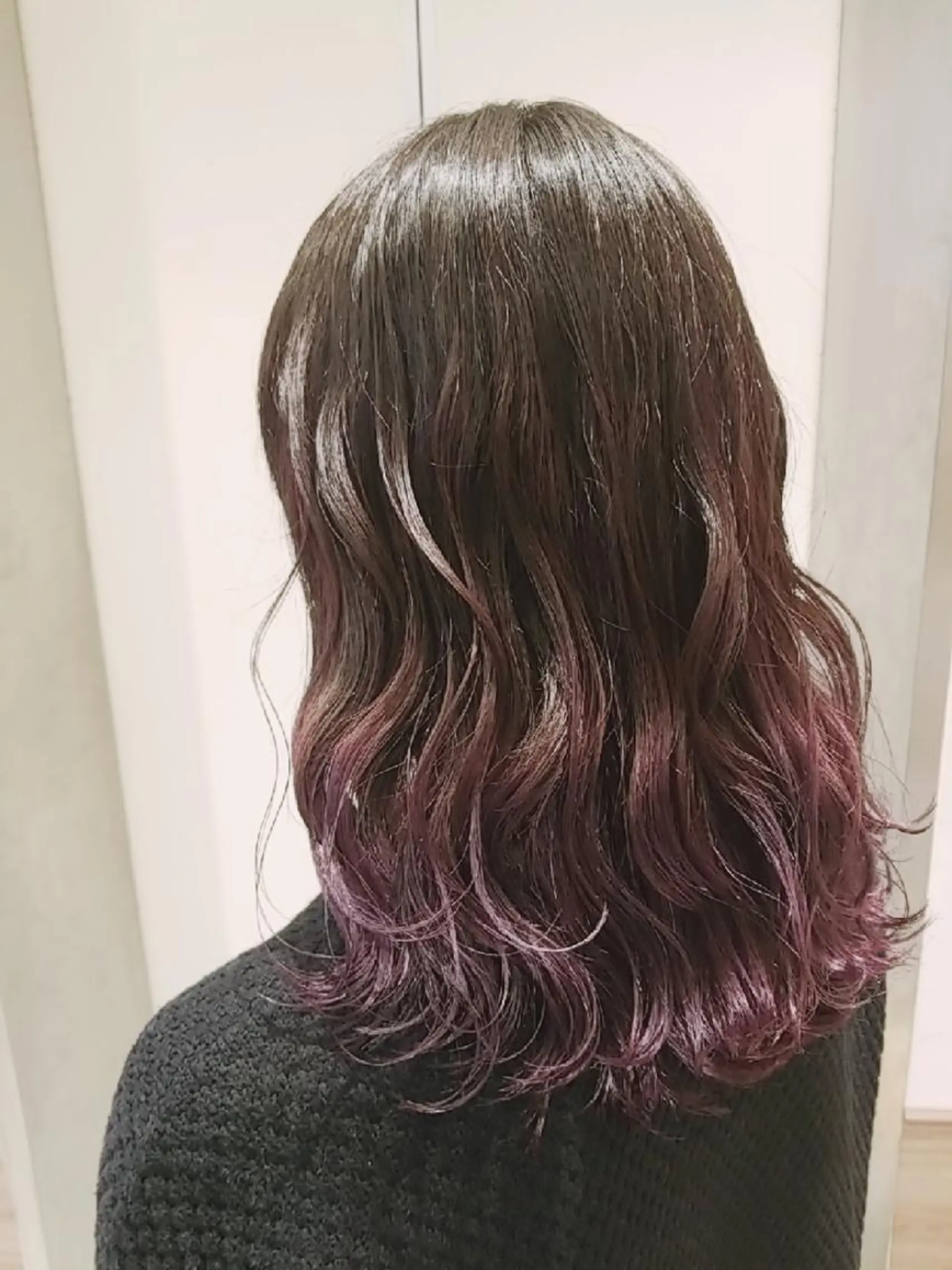 ミディアム Ash 店長 山下達也のヘアスタイル