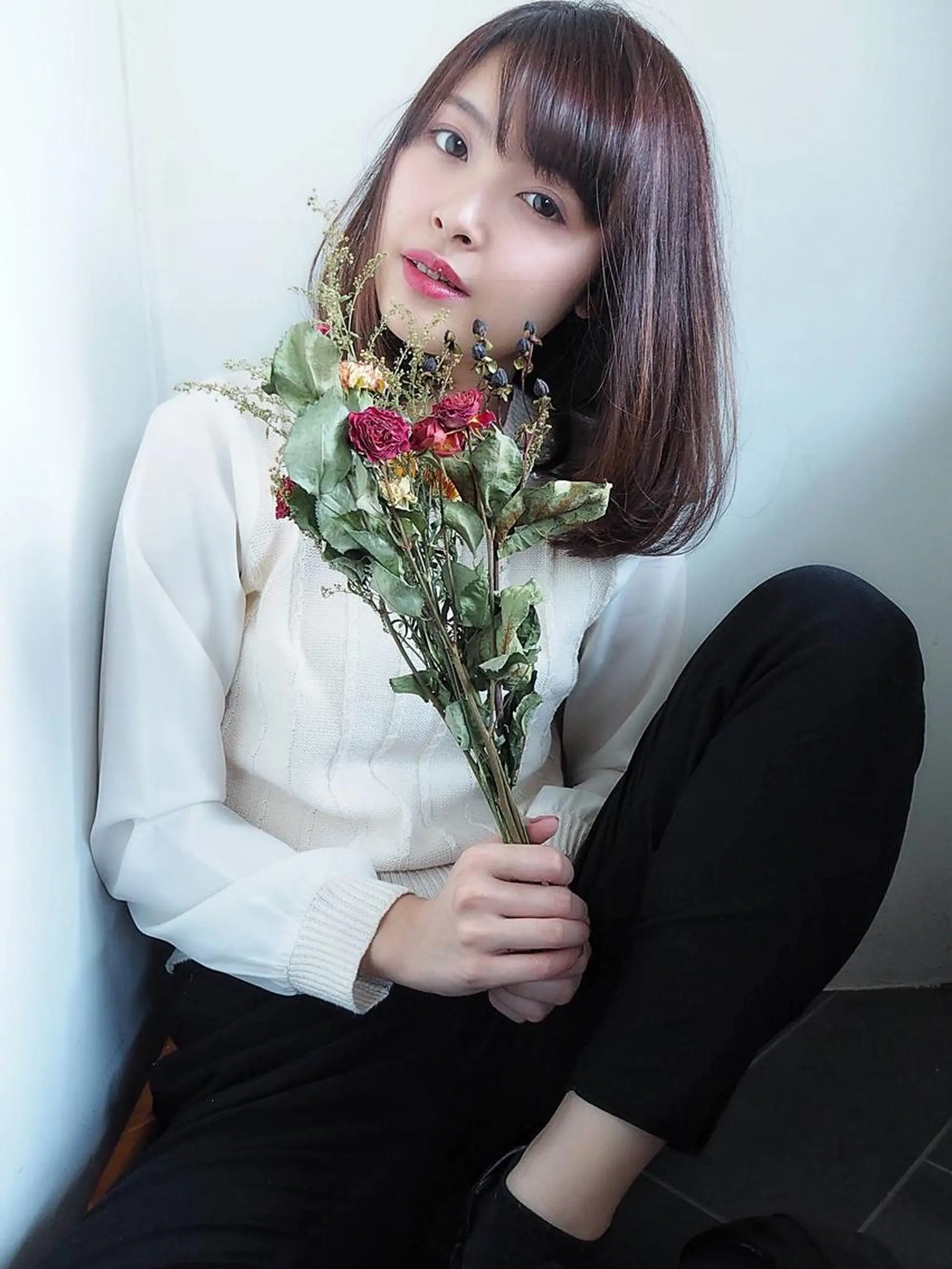 ミディアム カラー パーマ ヘアアレンジ KANOI 銀座中央通り所属・上條 航平のヘアスタイル