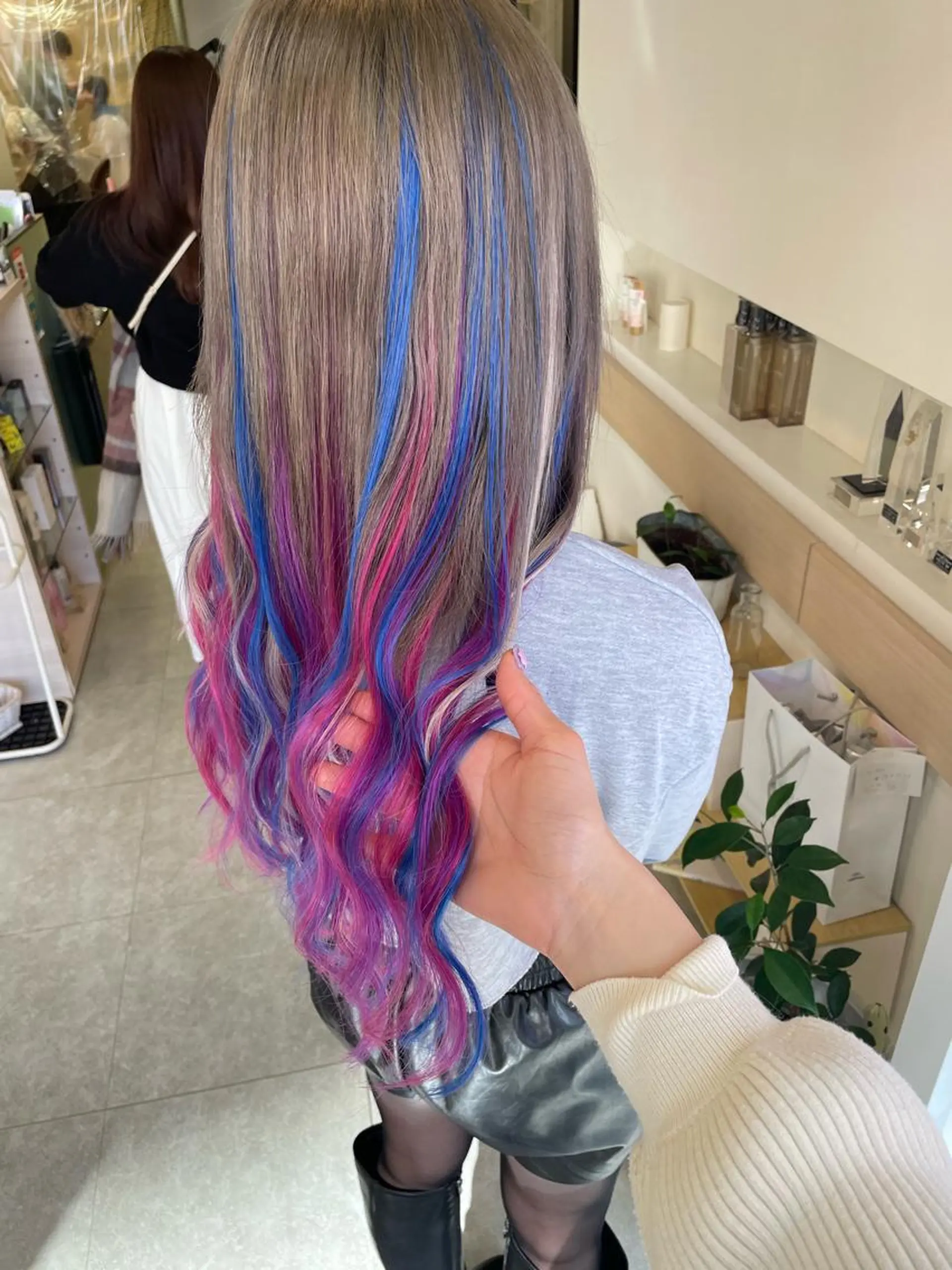 ロング ヘアアレンジ エクステ ✰︎Rad✩.*˚‪ カノンのヘアスタイル