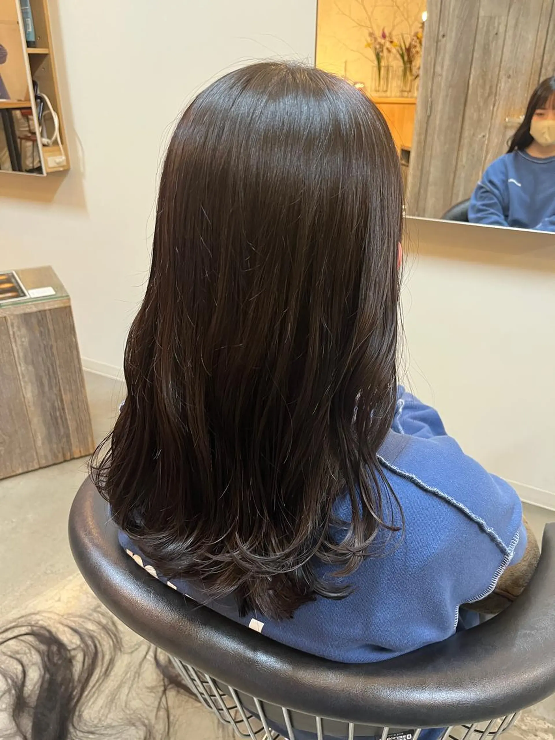 ロング カラー 三品 早妃のヘアスタイル