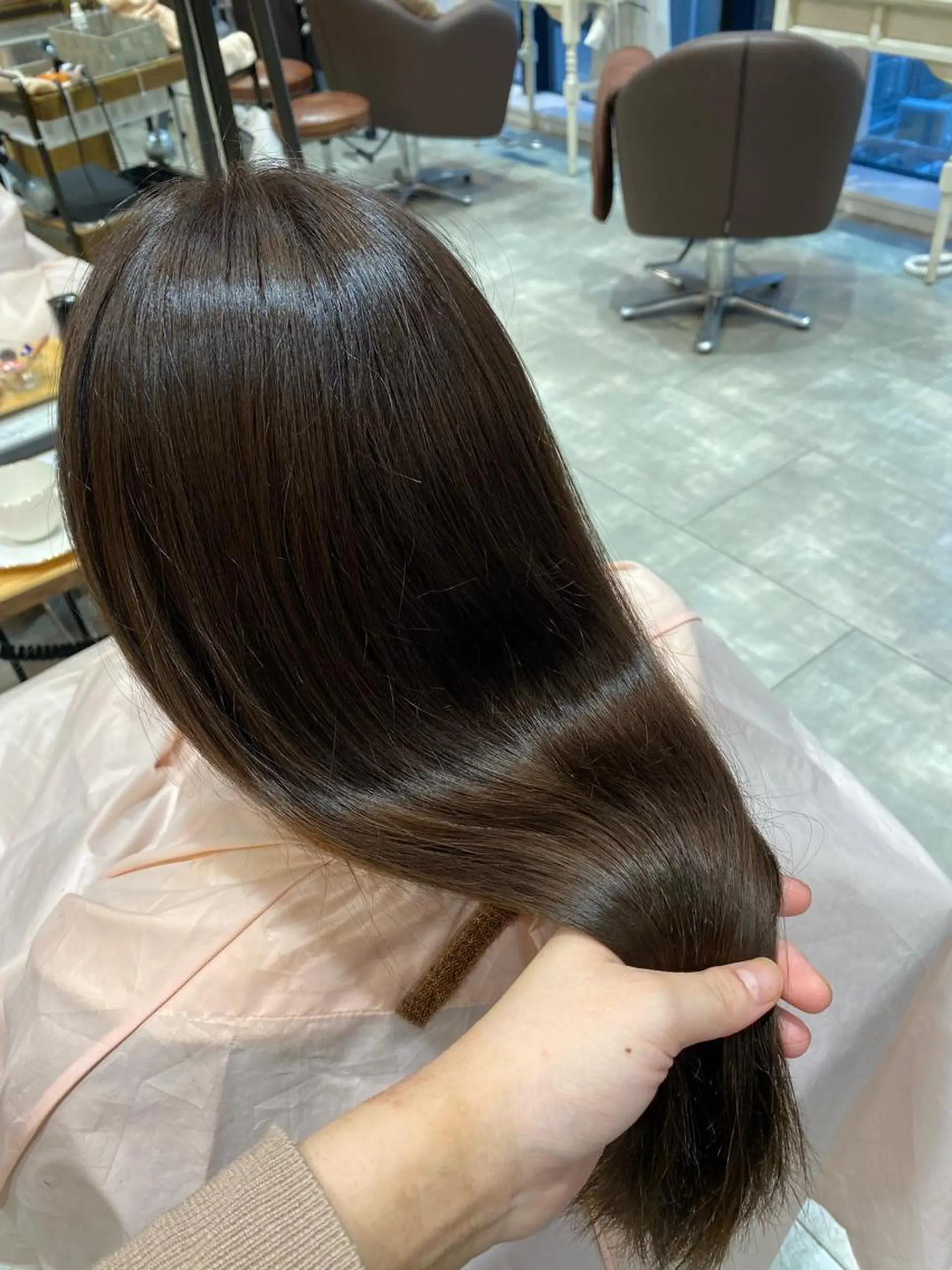 セミロング LaBless梅田 🎀坂本リオのヘアスタイル