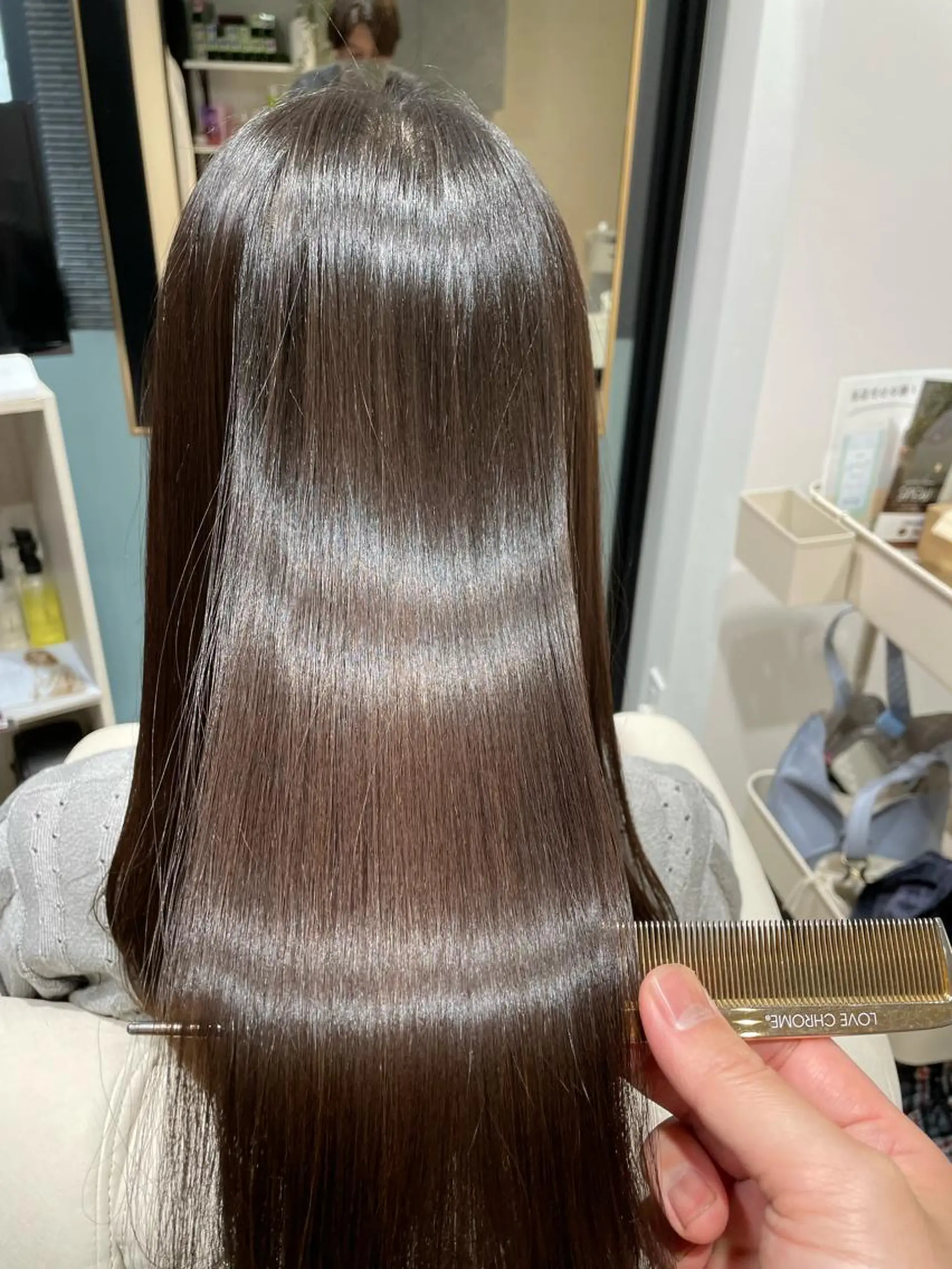 ミディアム 髪質改善 トリートメント ✨髪質改善 やまさきつばさのヘアスタイル